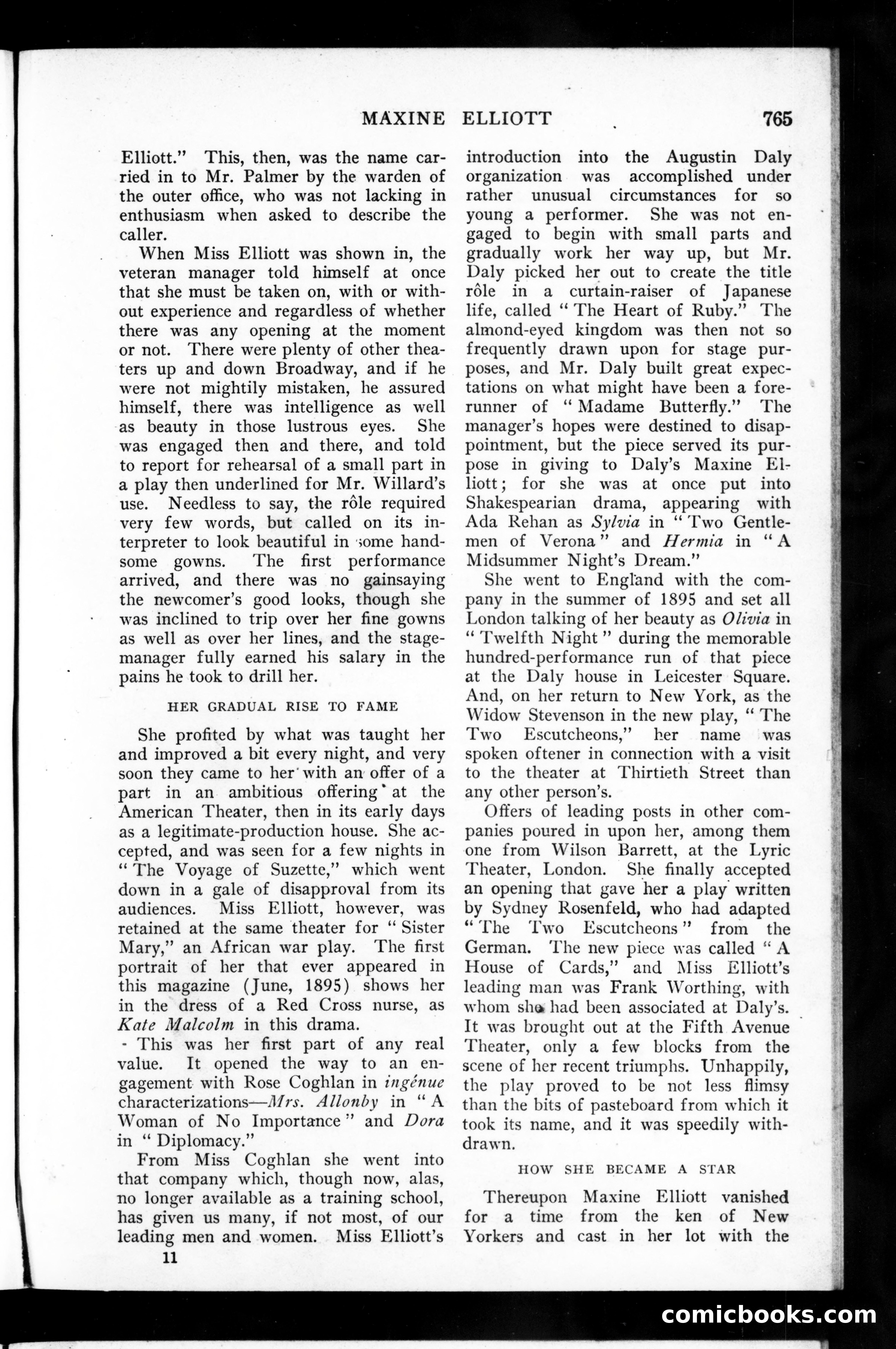 Munsey's Magazine Cover — page 107 of 133