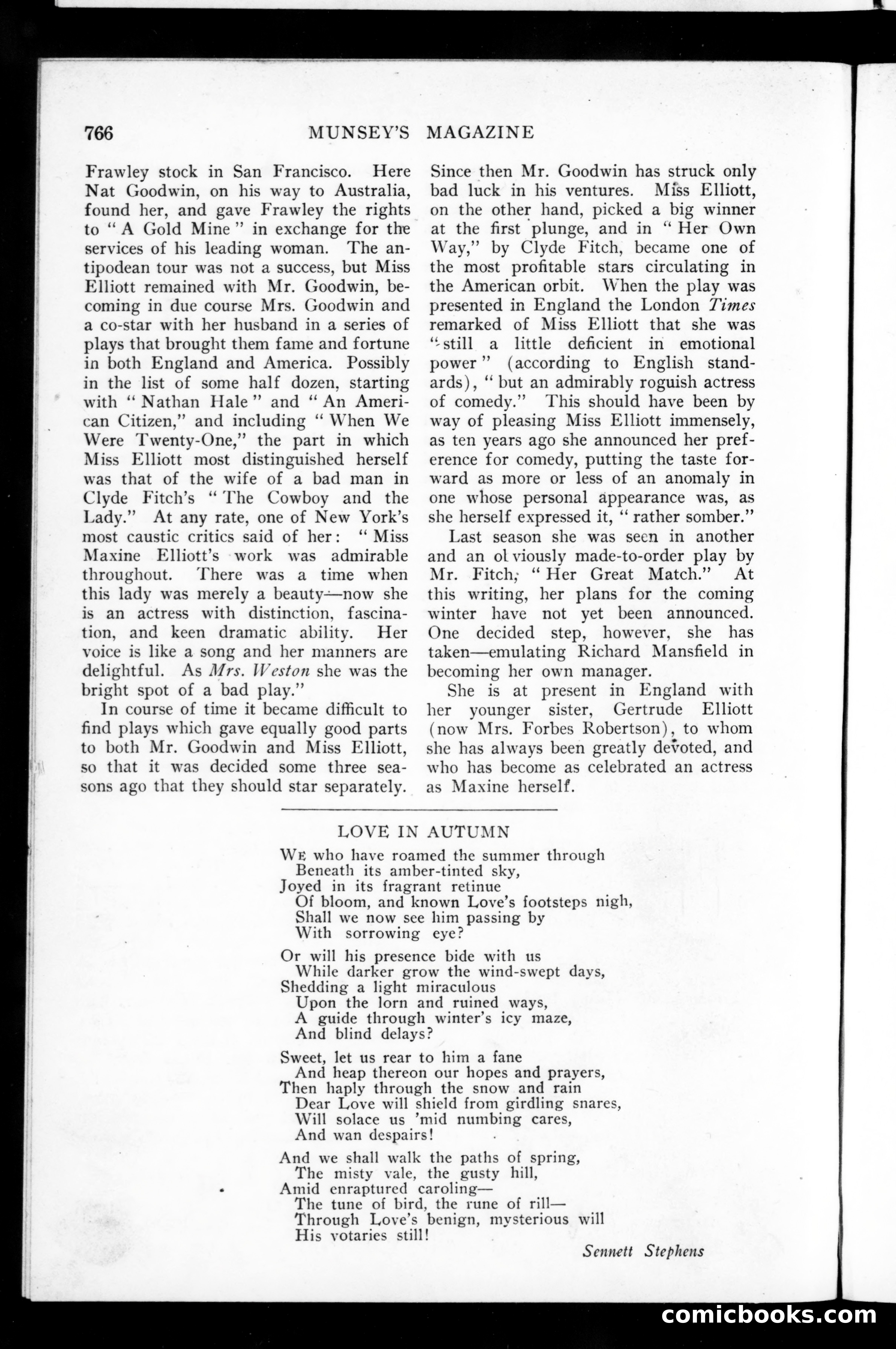 Munsey's Magazine Cover — page 108 of 133