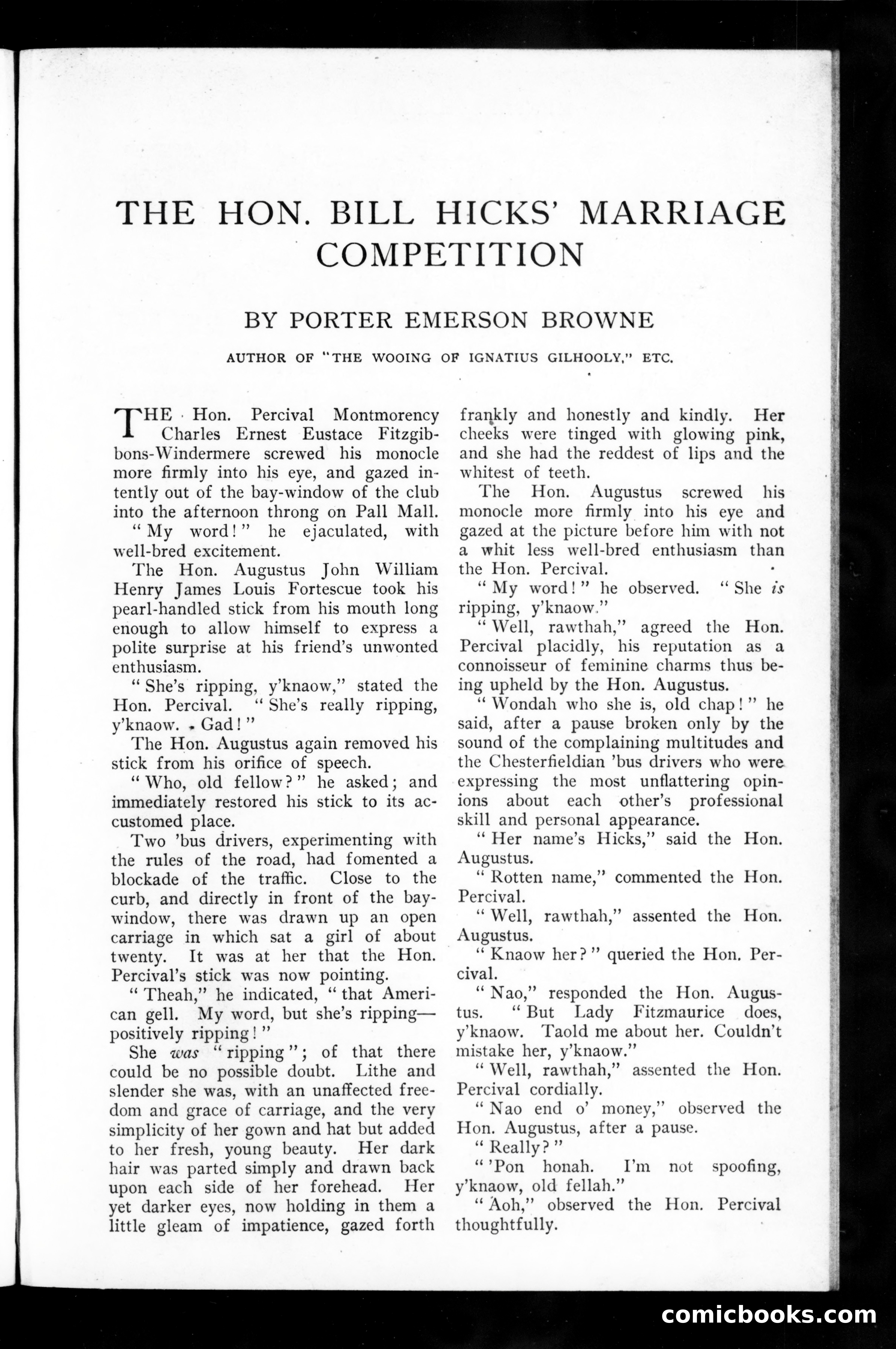 Munsey's Magazine Cover — page 109 of 133