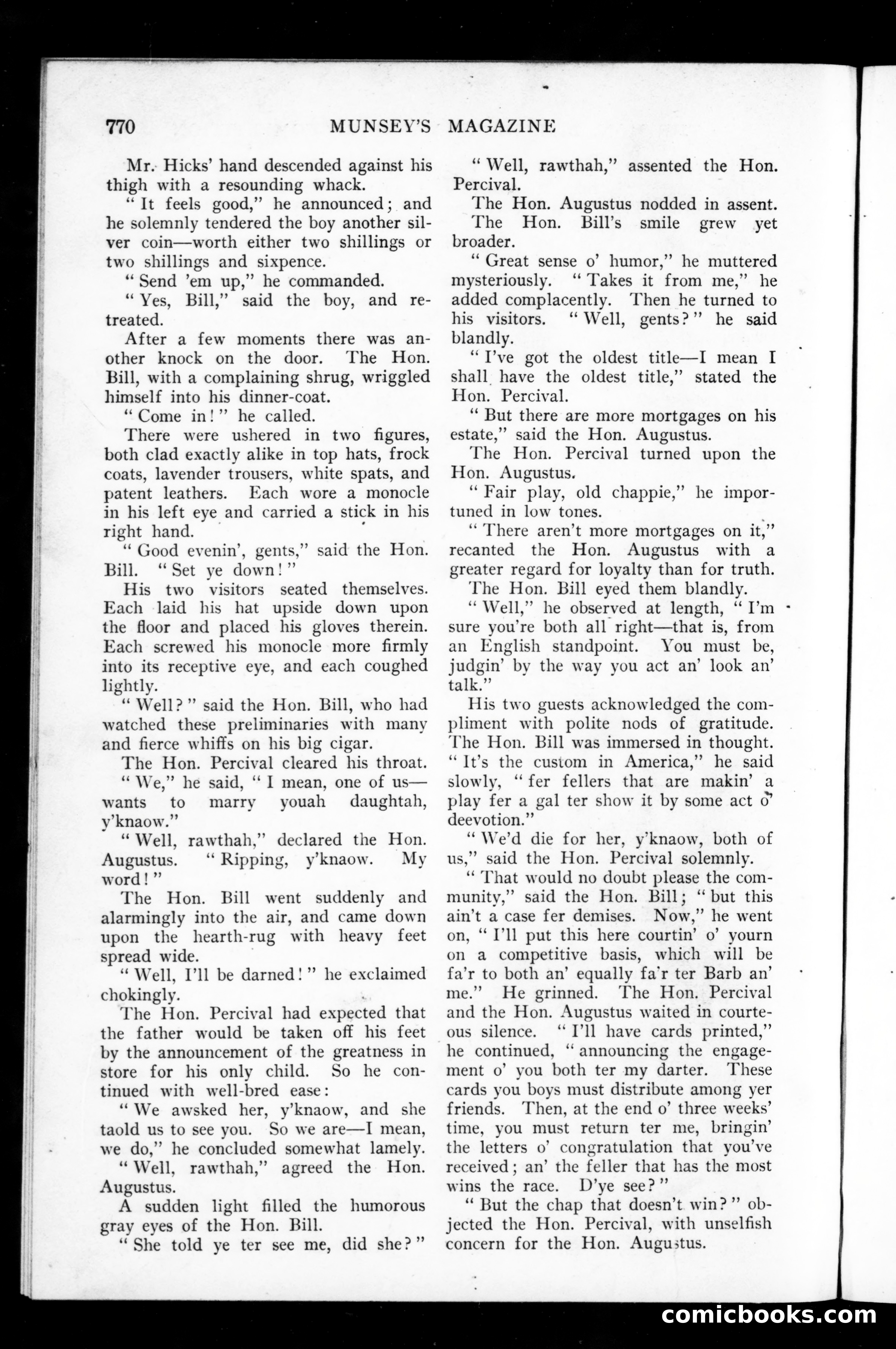 Munsey's Magazine Cover — page 112 of 133