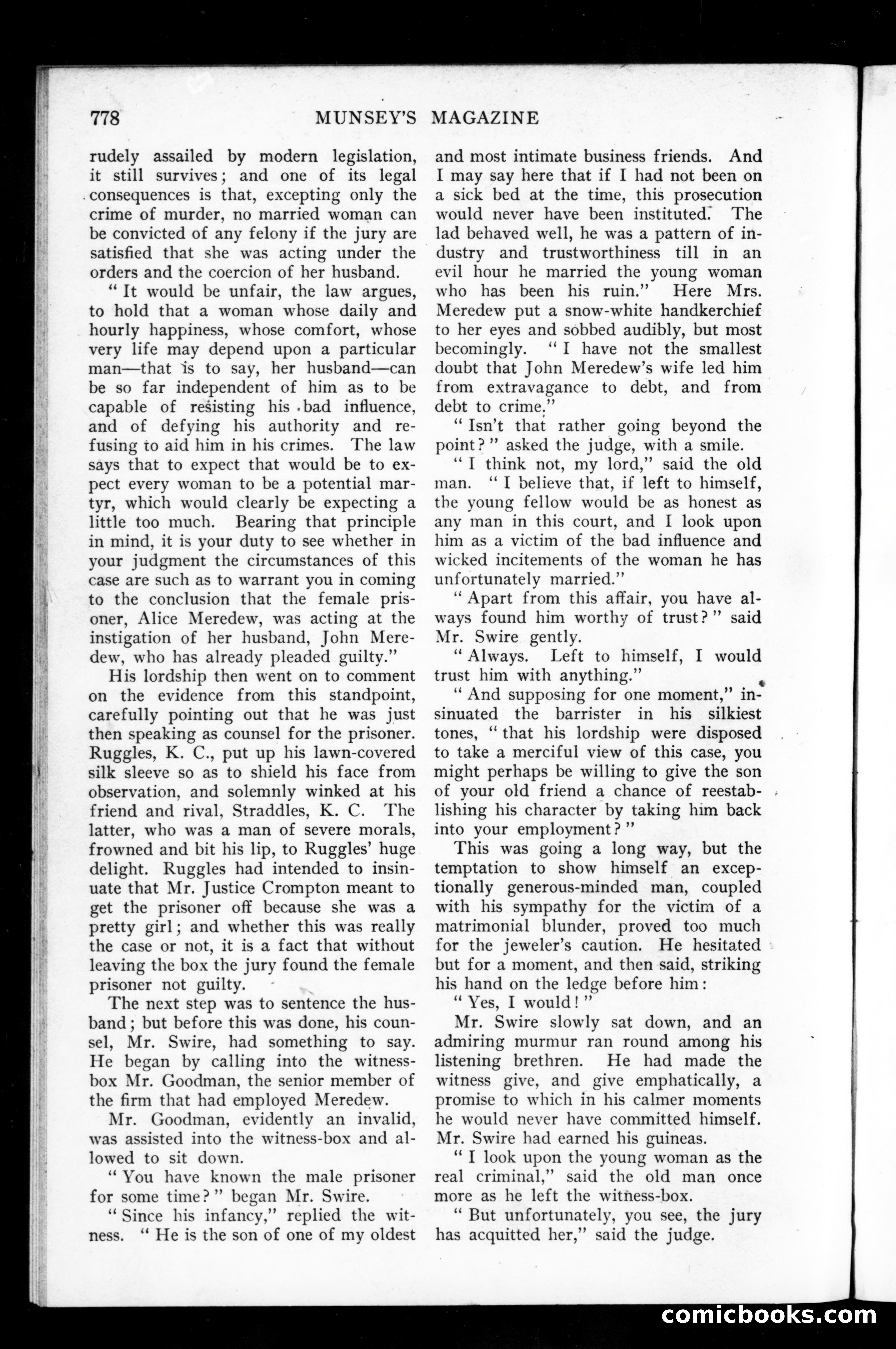 Munsey's Magazine Cover — page 120 of 133