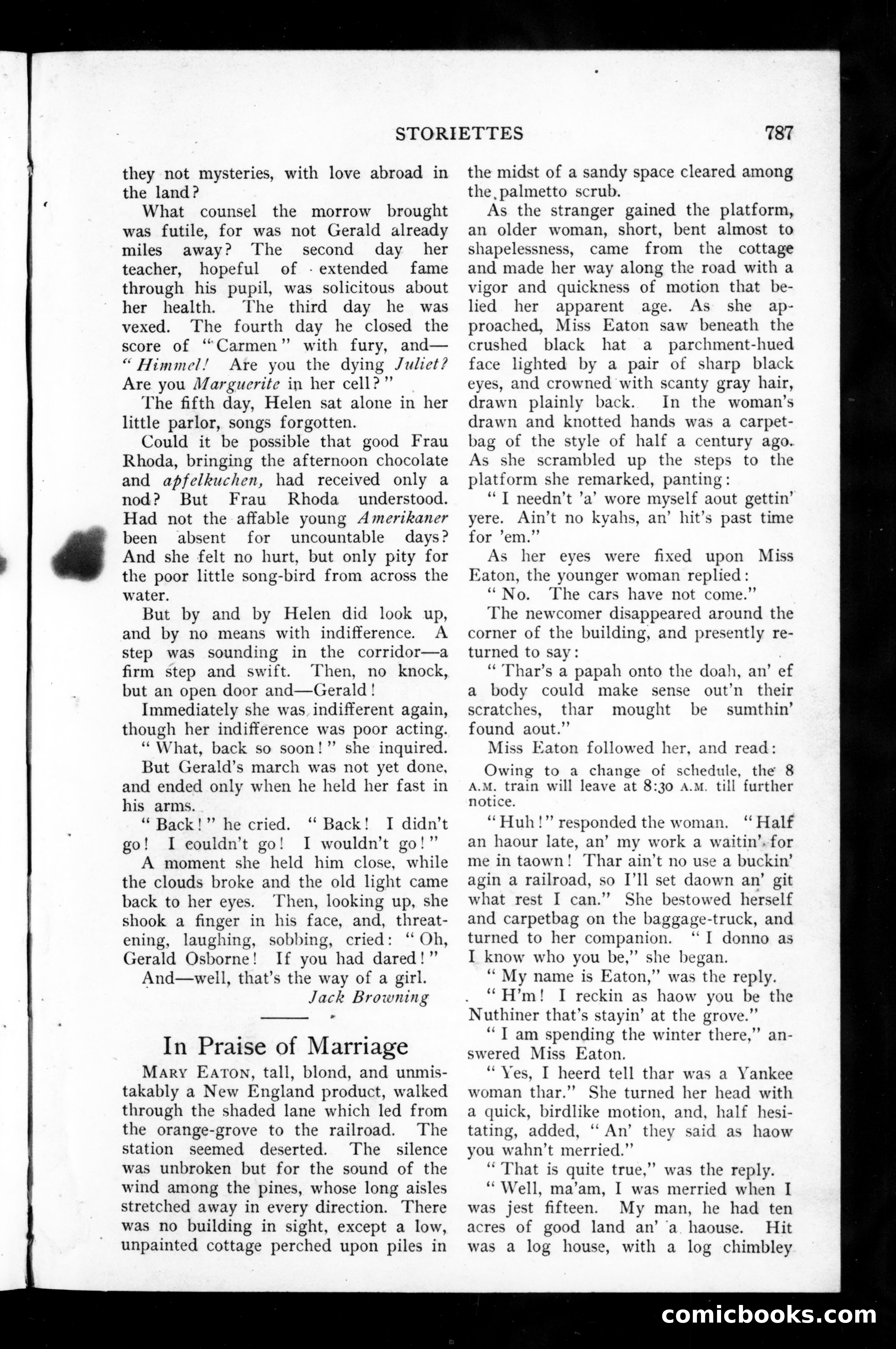 Munsey's Magazine Cover — page 129 of 133