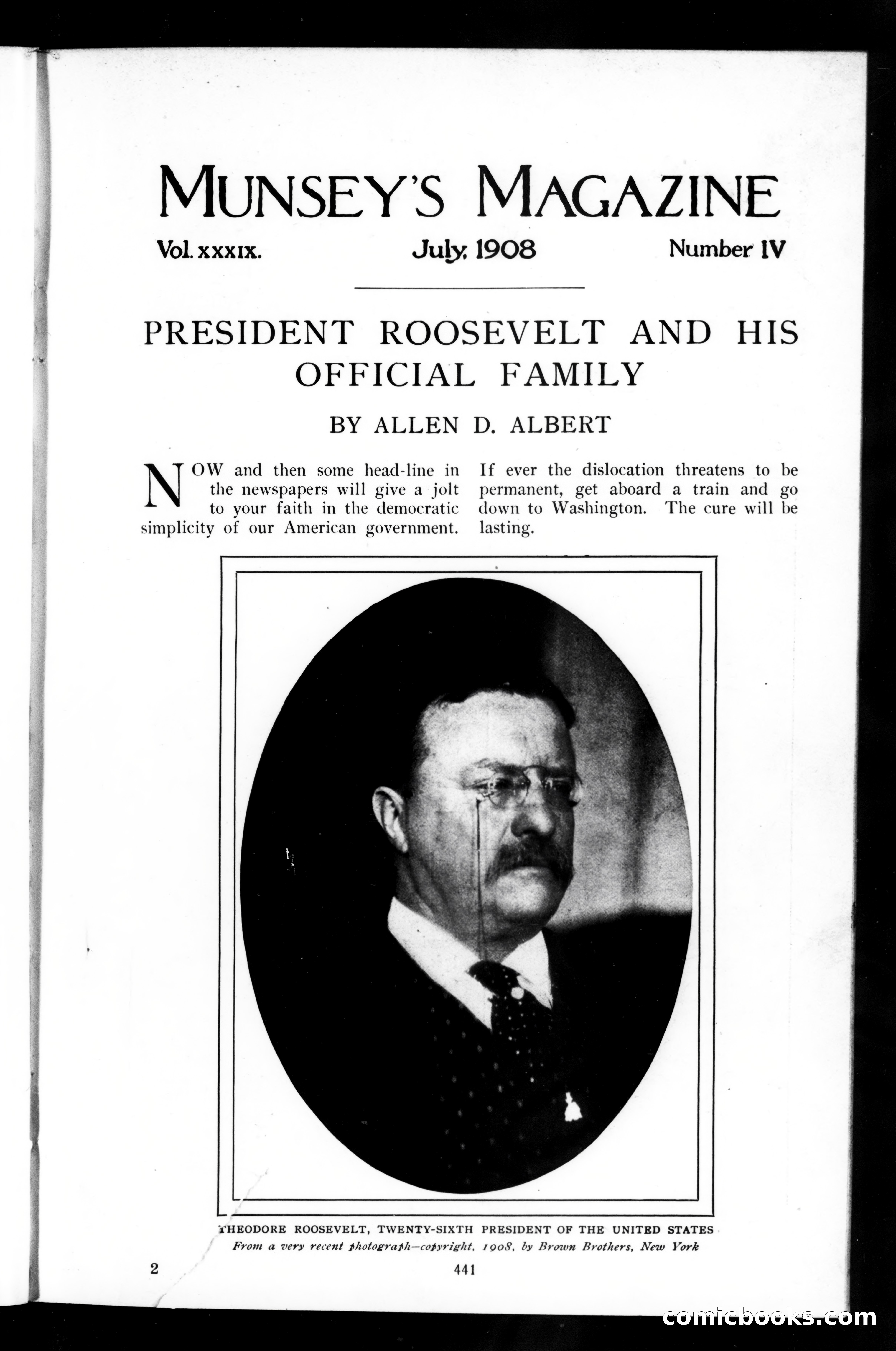 The Munsey Magazine, July 1908 — page 5 of 142