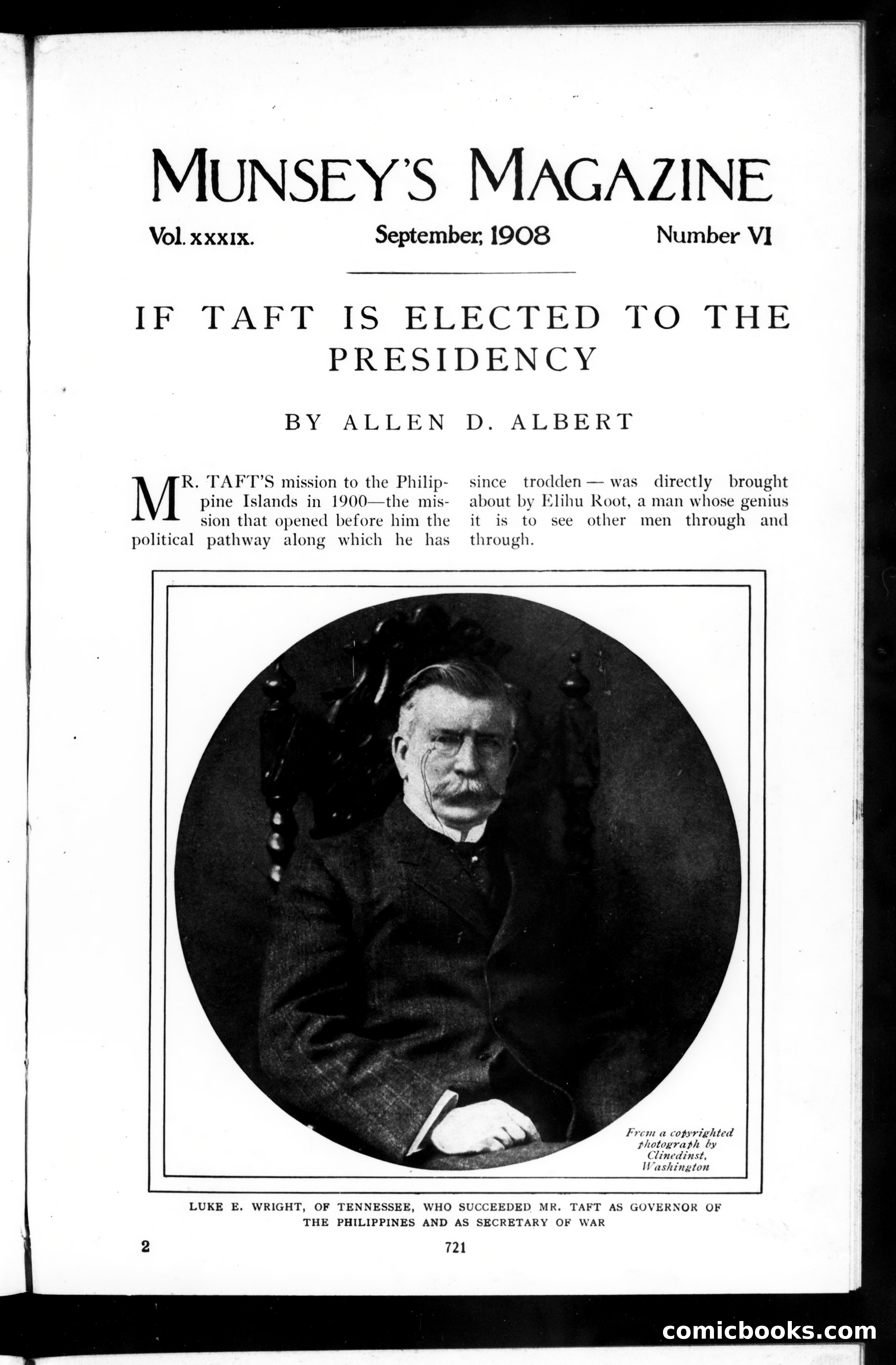 The Munsey Magazine, September 1908 — page 5 of 145