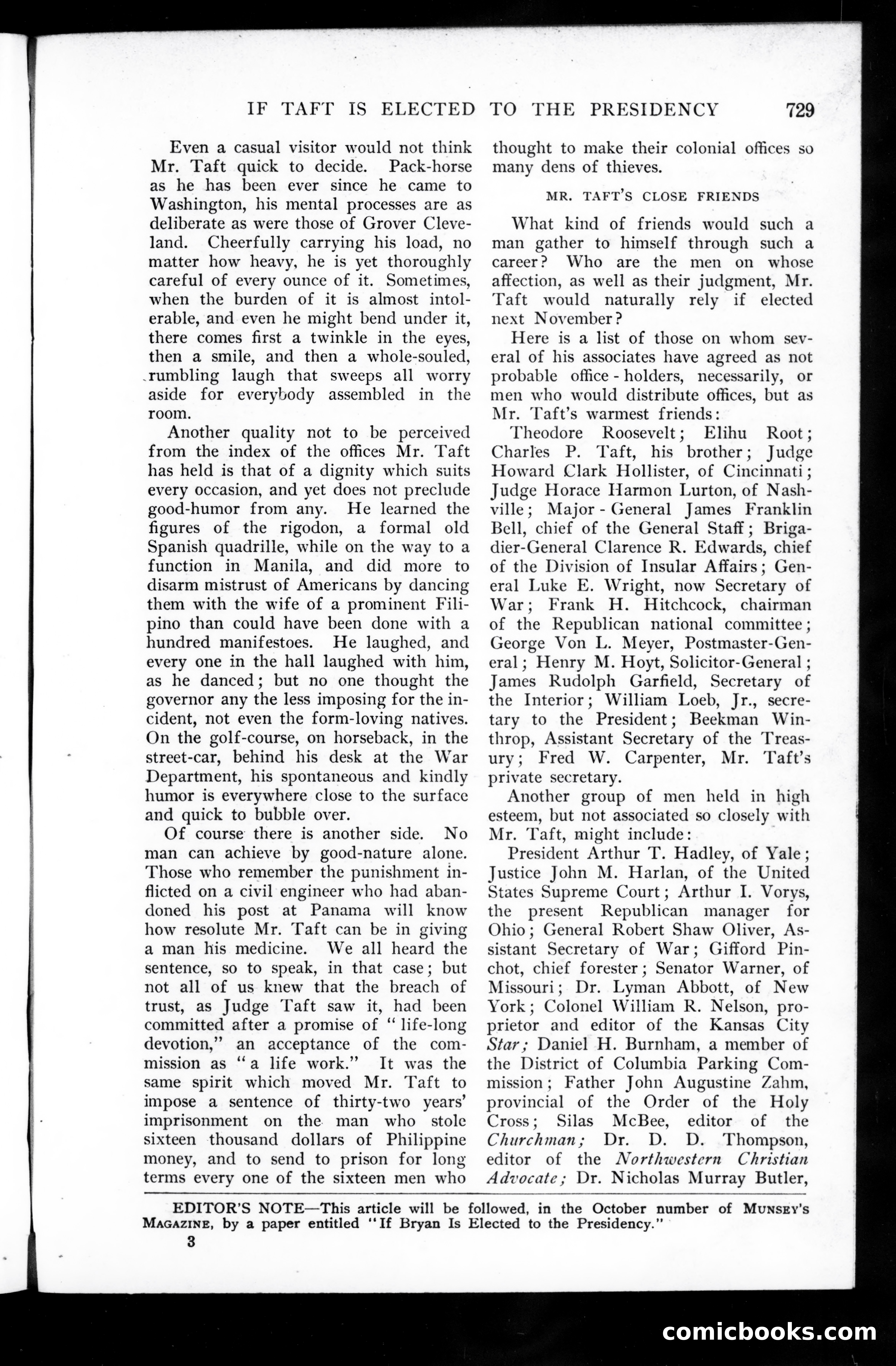 The Munsey Magazine, September 1908 — page 13 of 145