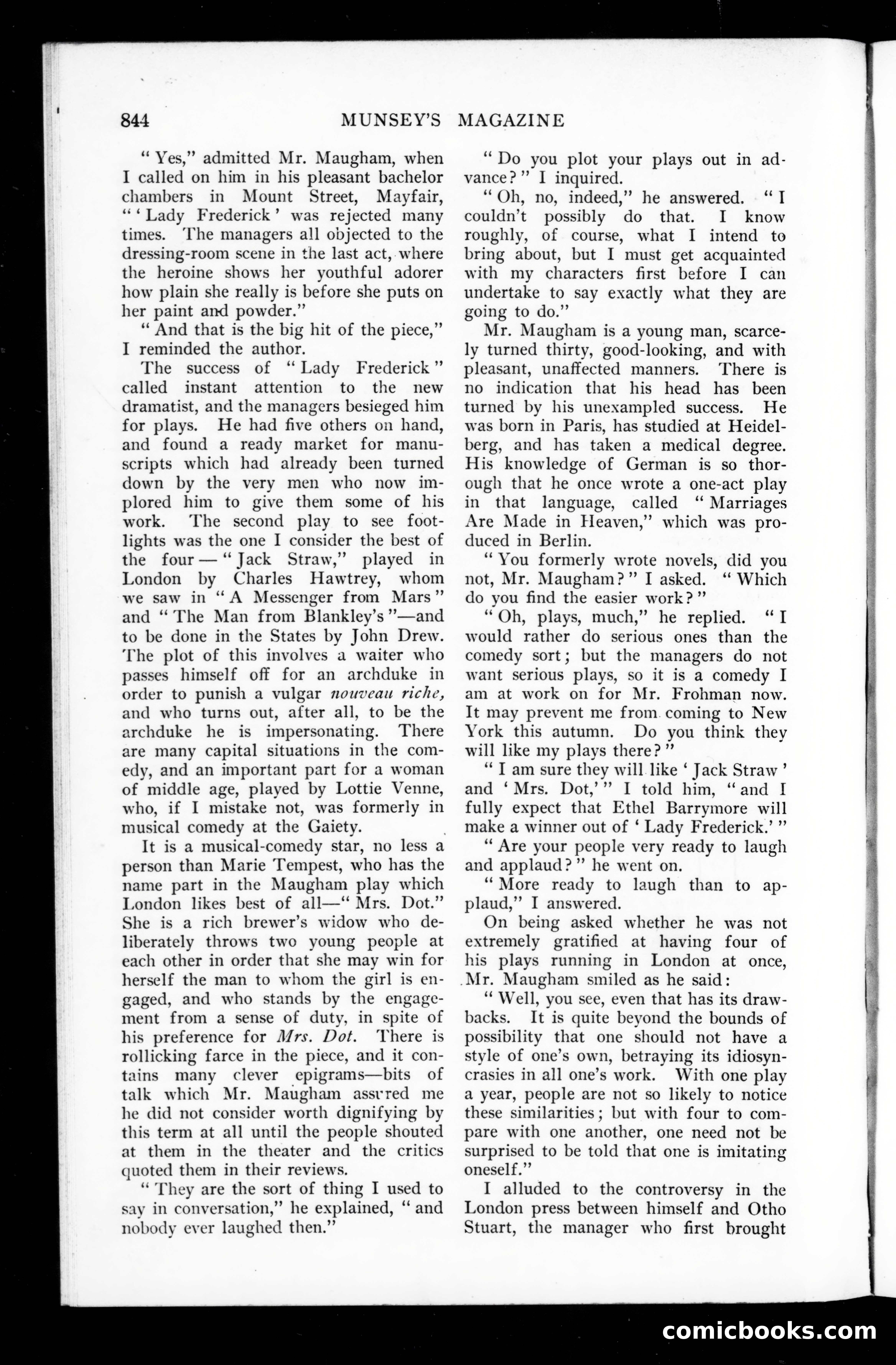 The Munsey Magazine, September 1908 — page 128 of 145