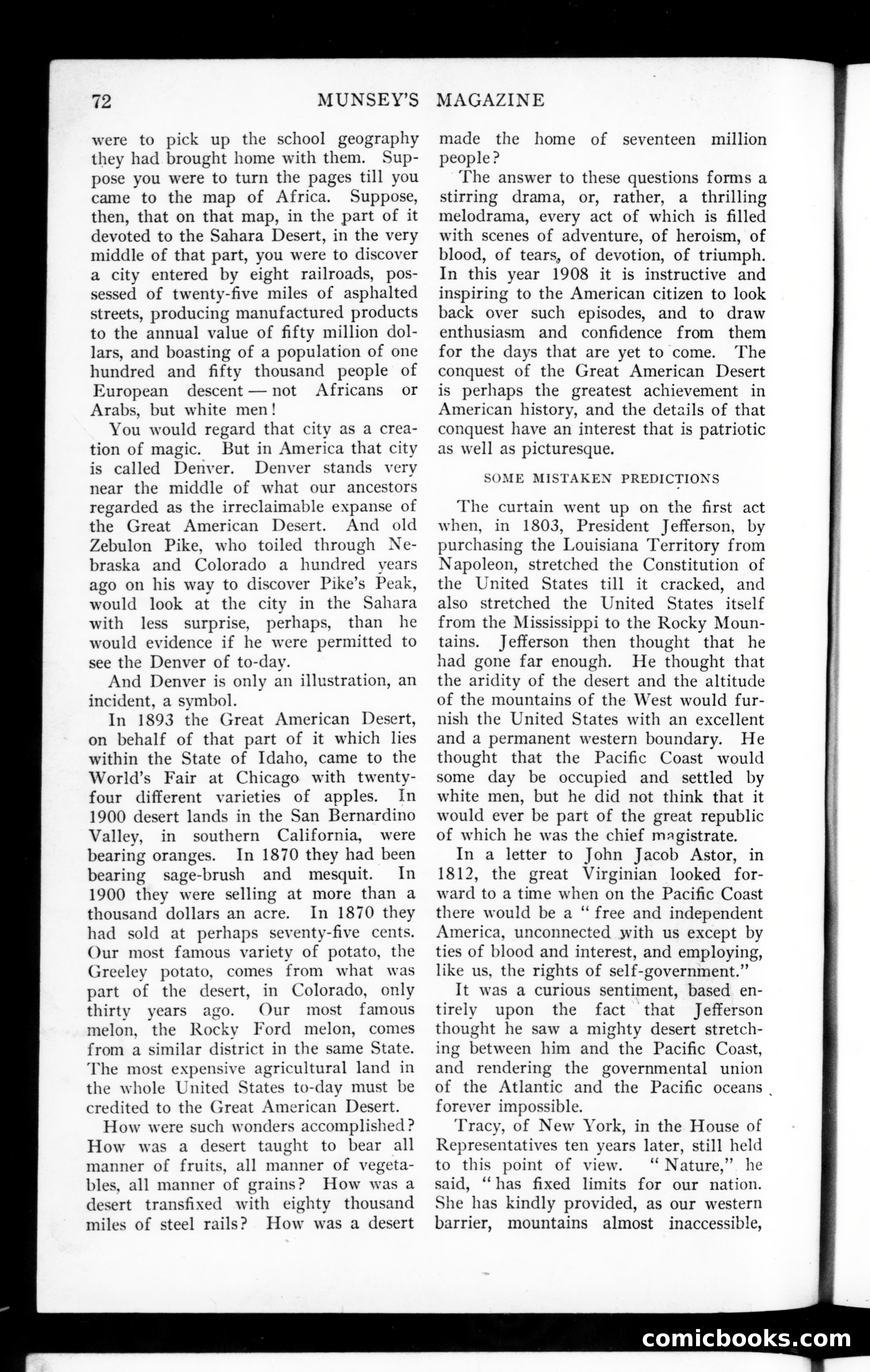 The Munsey Magazine, October 1908 — page 74 of 150