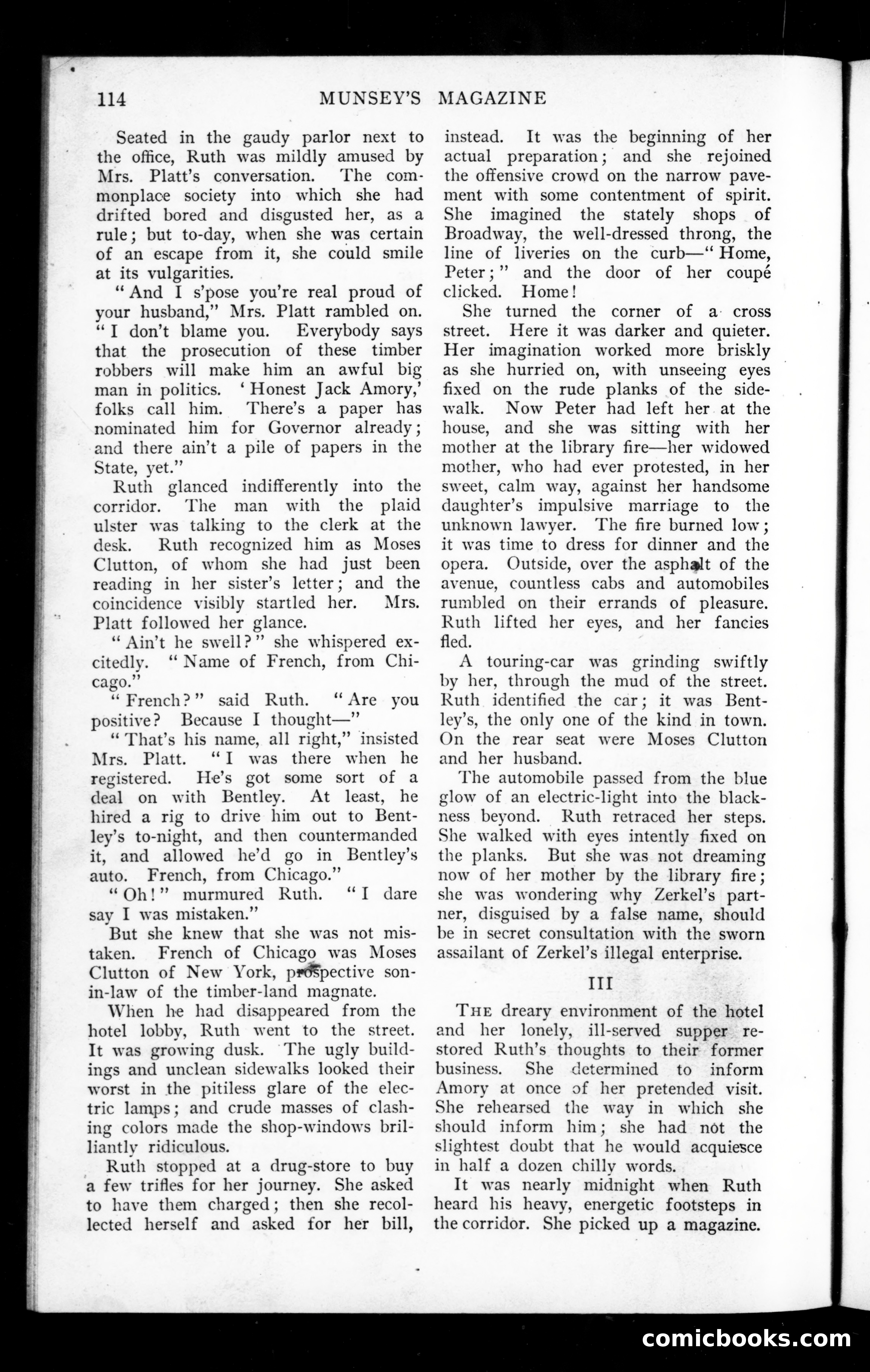 The Munsey Magazine, October 1908 — page 116 of 150