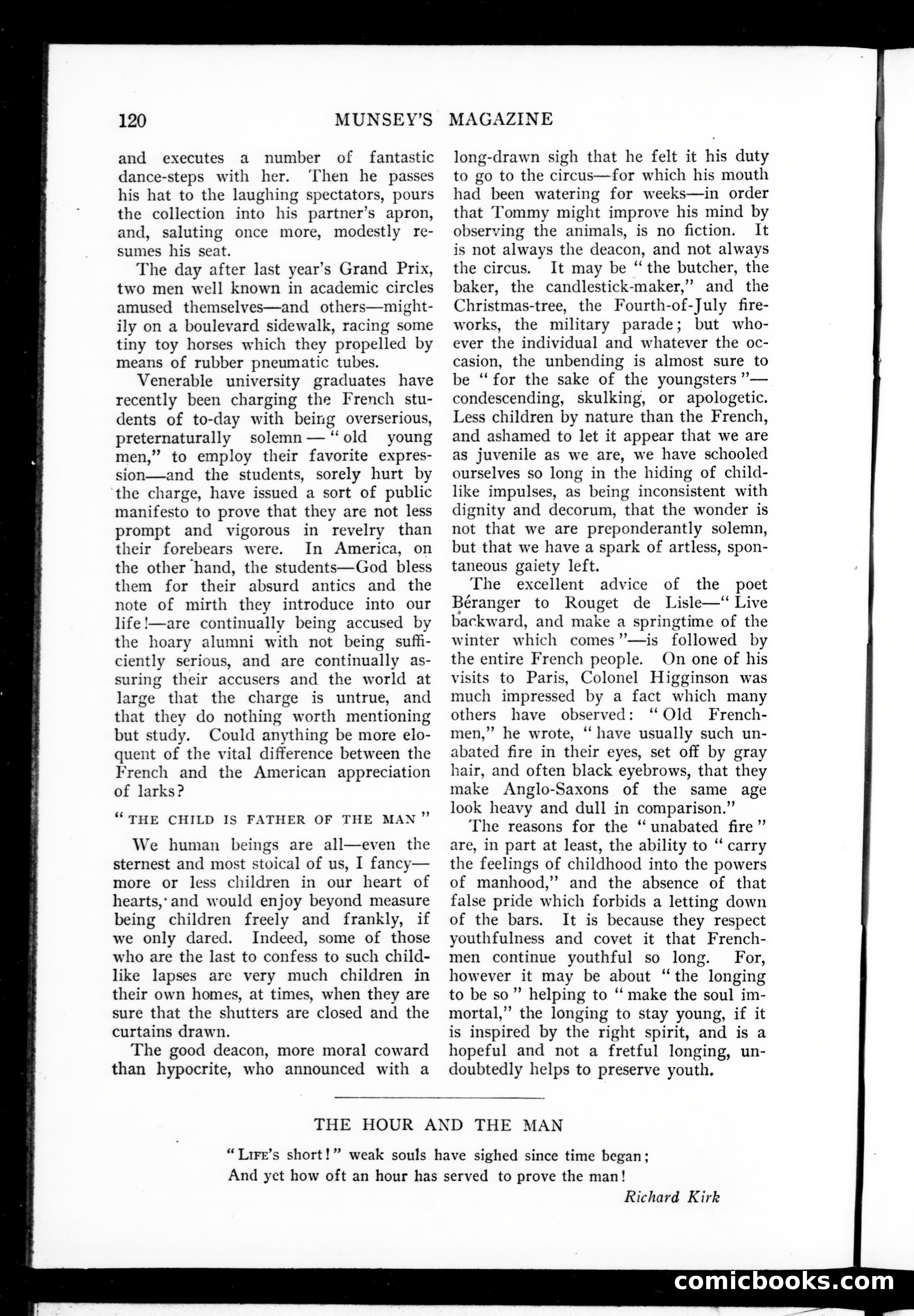 The Munsey Magazine, October 1908 — page 122 of 150