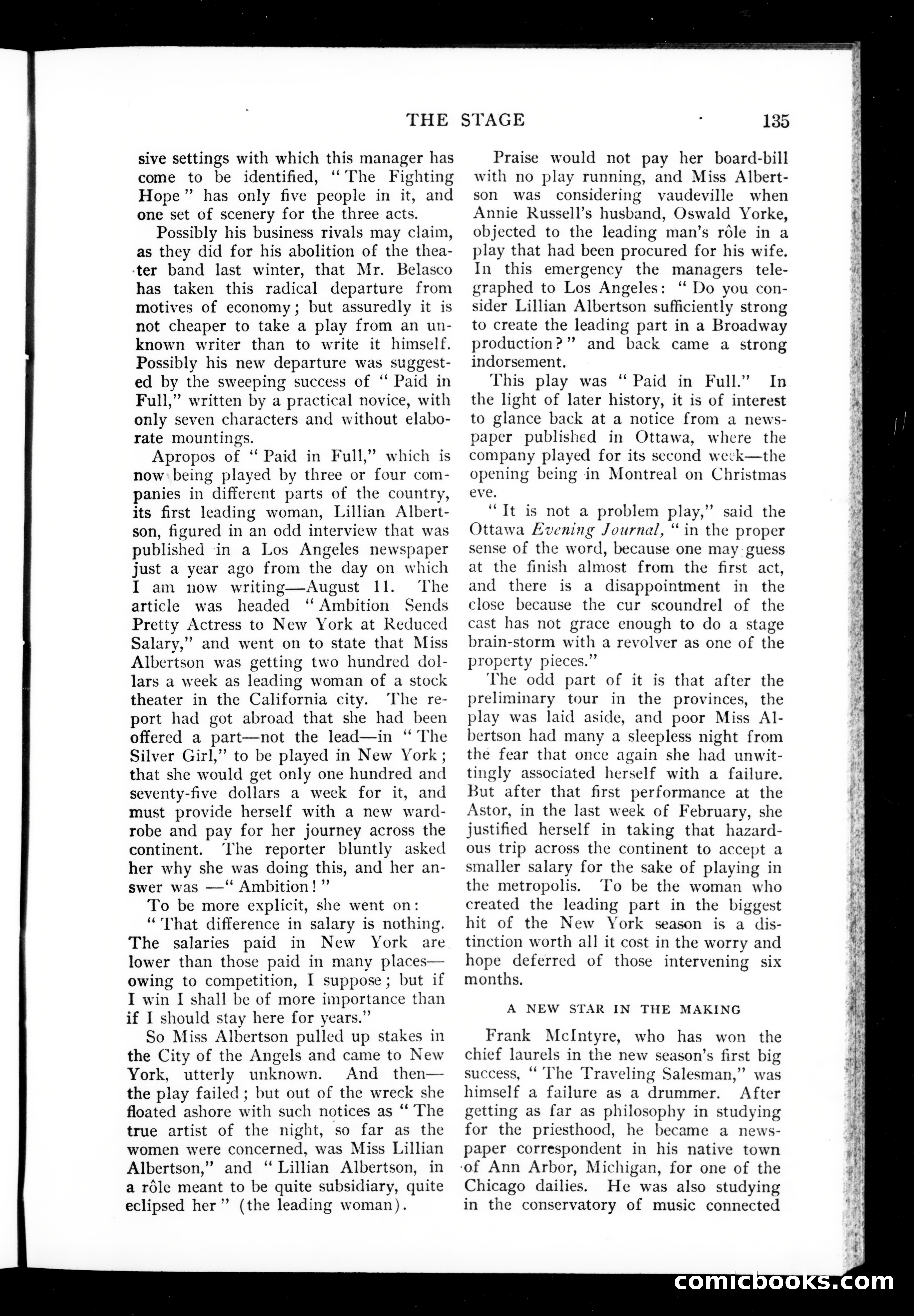 The Munsey Magazine, October 1908 — page 137 of 150