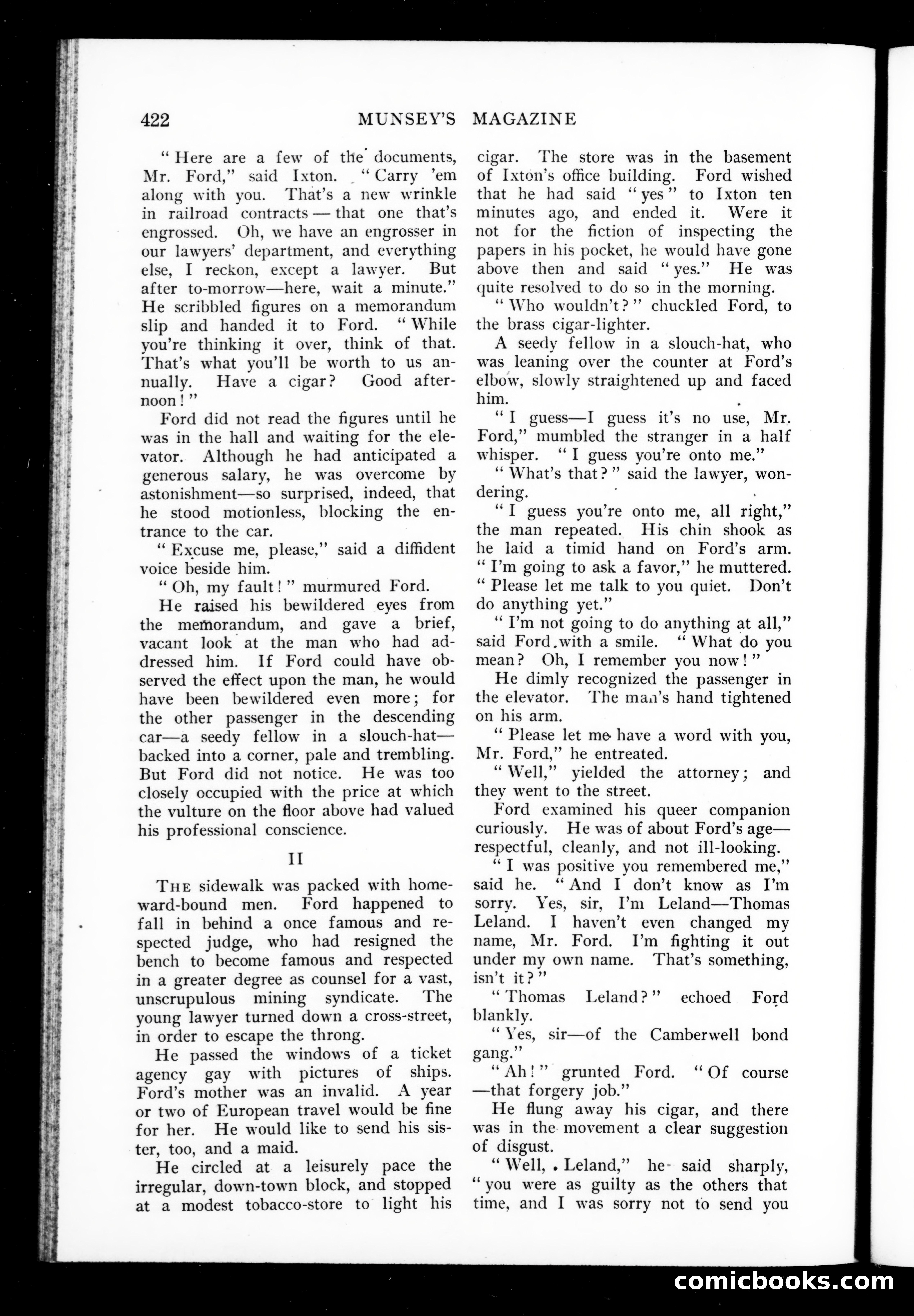 Munsey's Magazine, Vol. 40, No. 3 — page 132 of 142