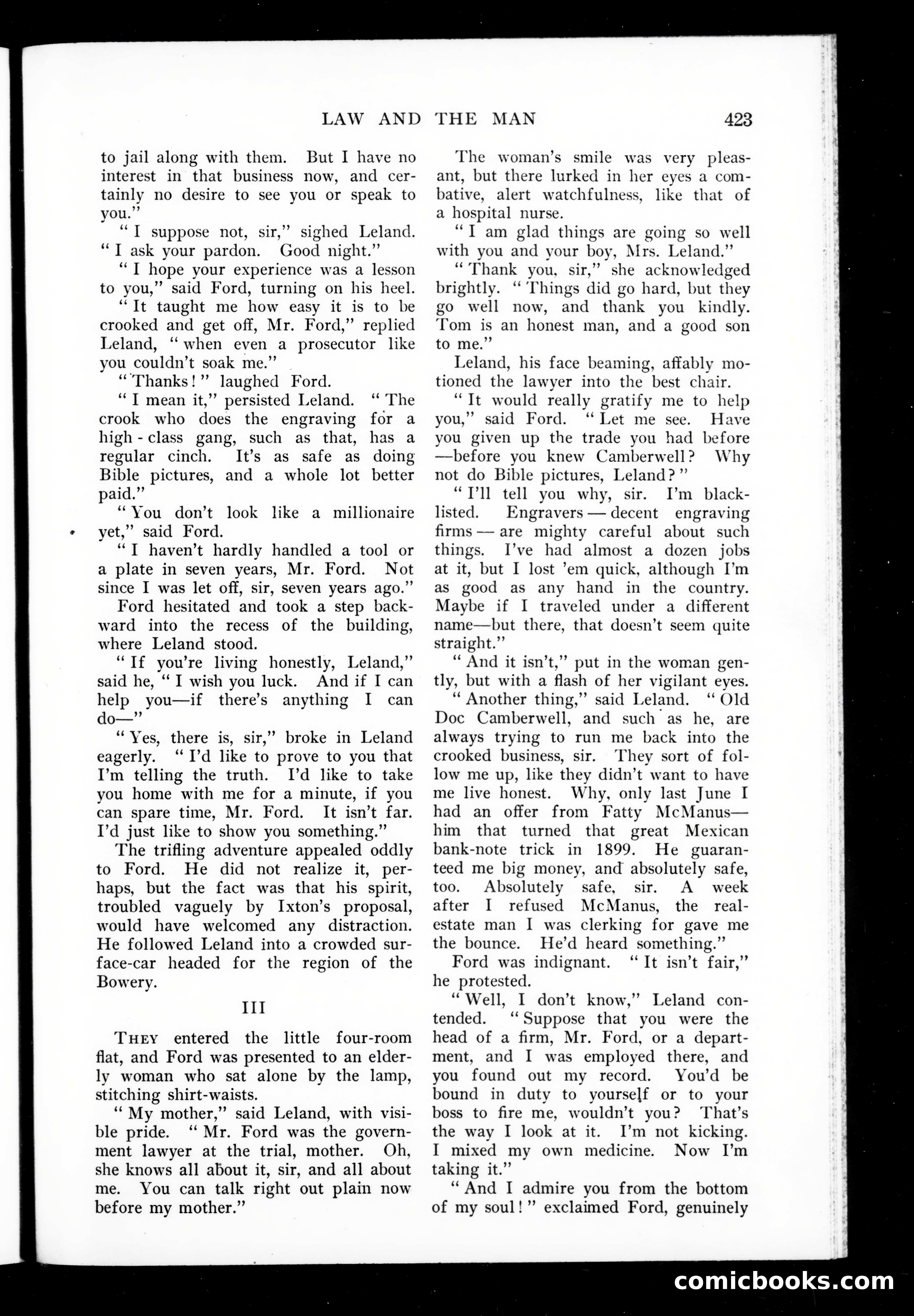 Munsey's Magazine, Vol. 40, No. 3 — page 133 of 142