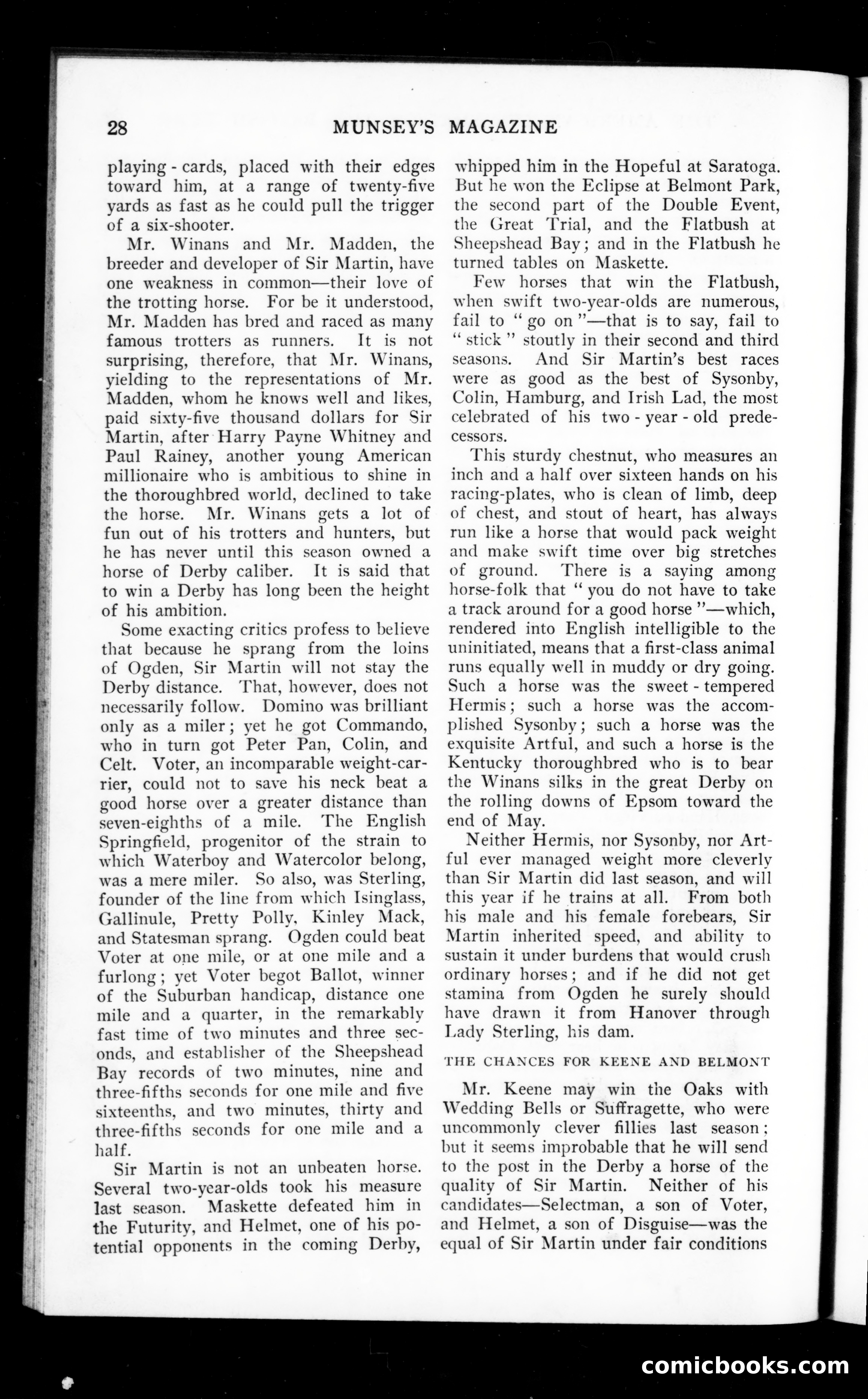 The Munsey Magazine, April 1909 — page 30 of 156