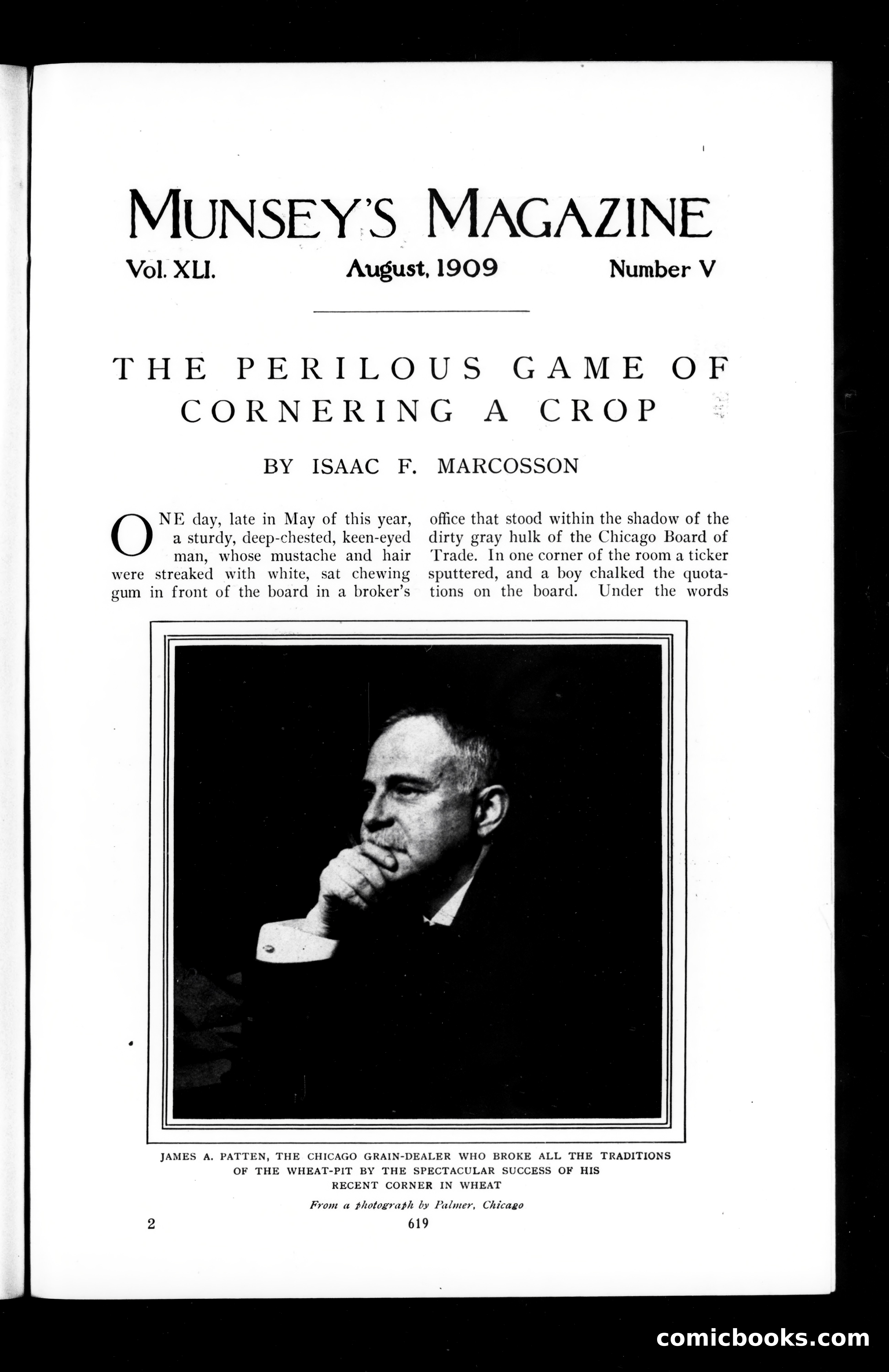 The Munsey Magazine, August 1909 — page 5 of 156