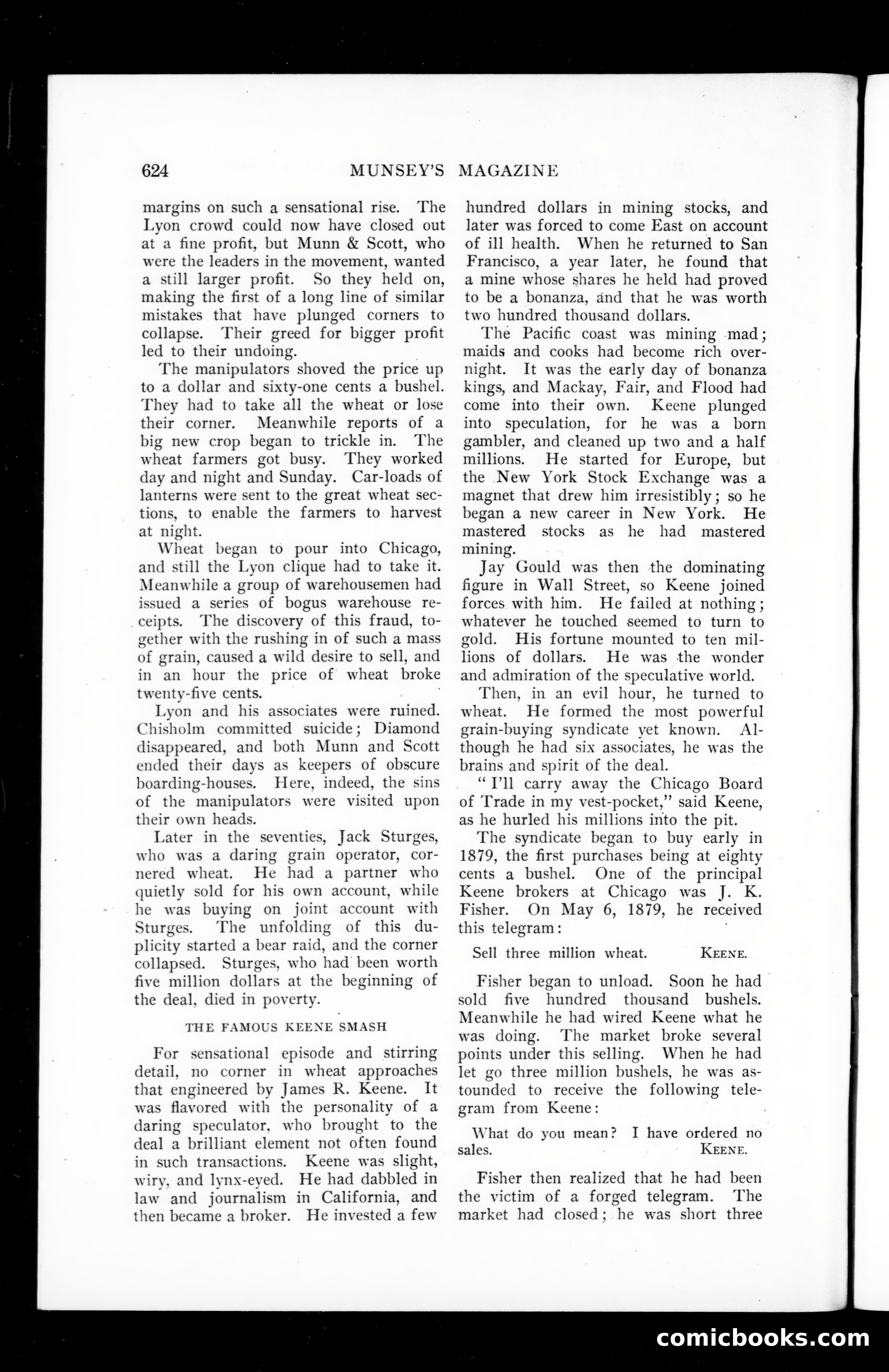 The Munsey Magazine, August 1909 — page 10 of 156