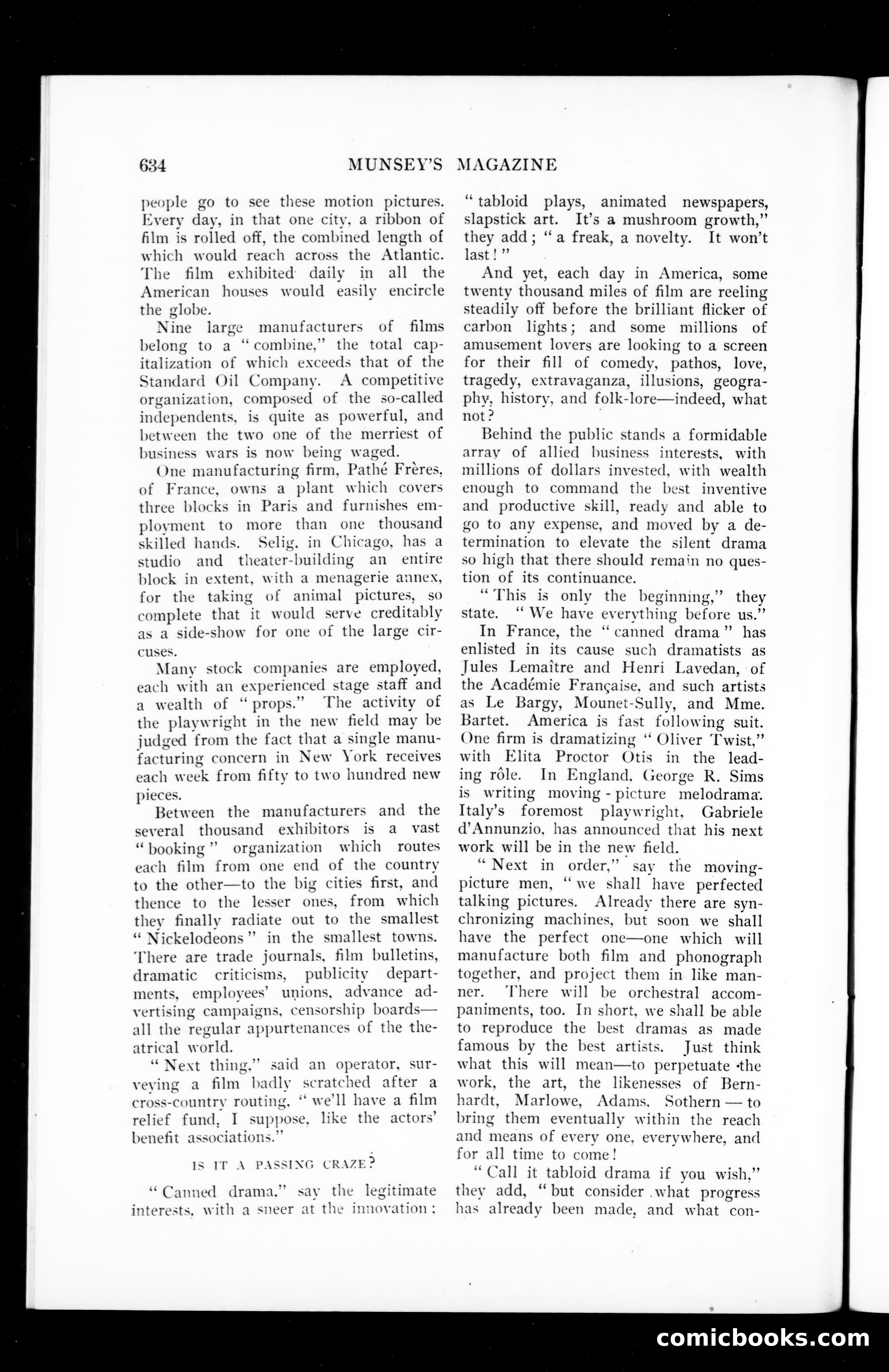 The Munsey Magazine, August 1909 — page 20 of 156