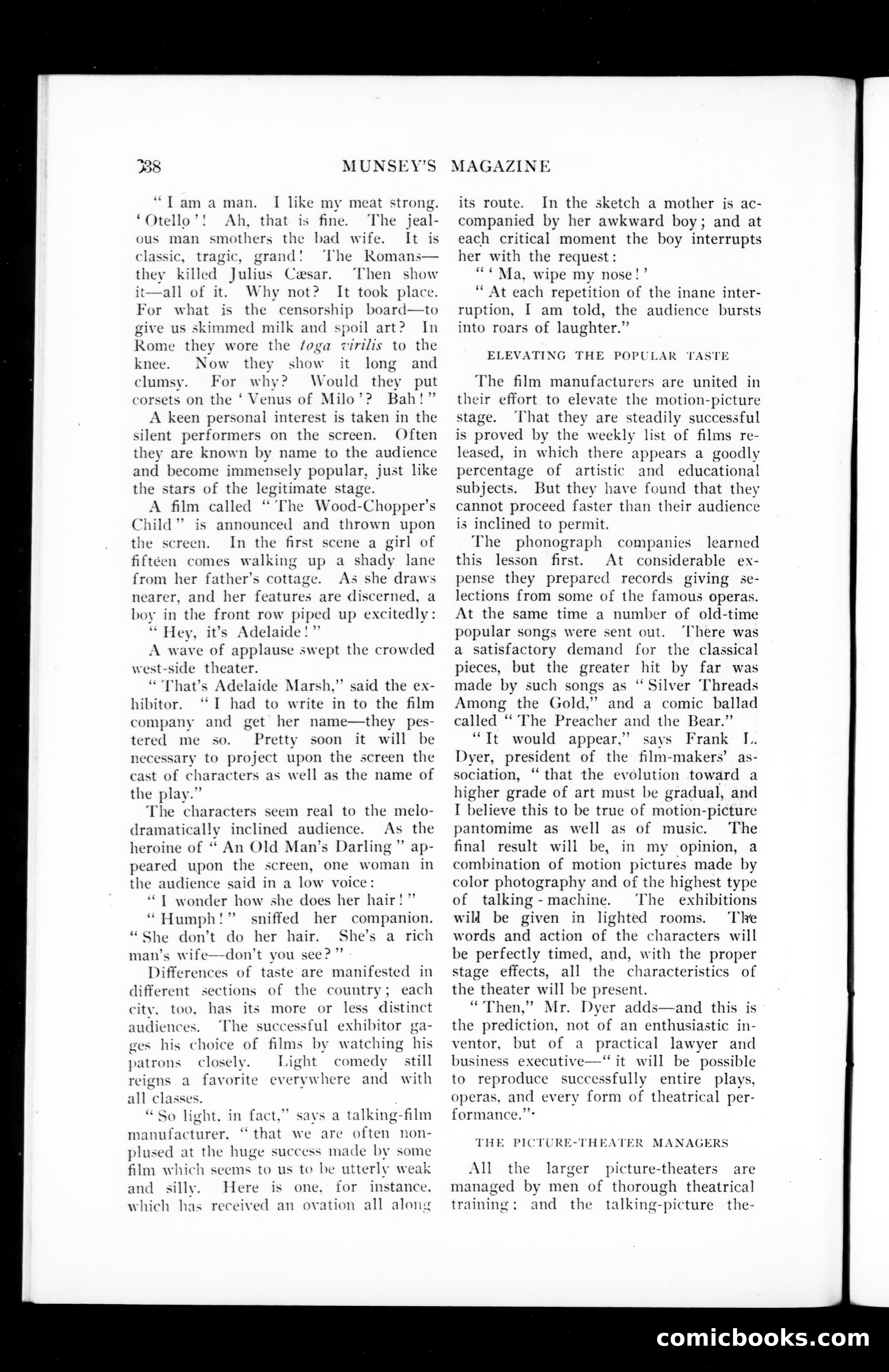 The Munsey Magazine, August 1909 — page 24 of 156