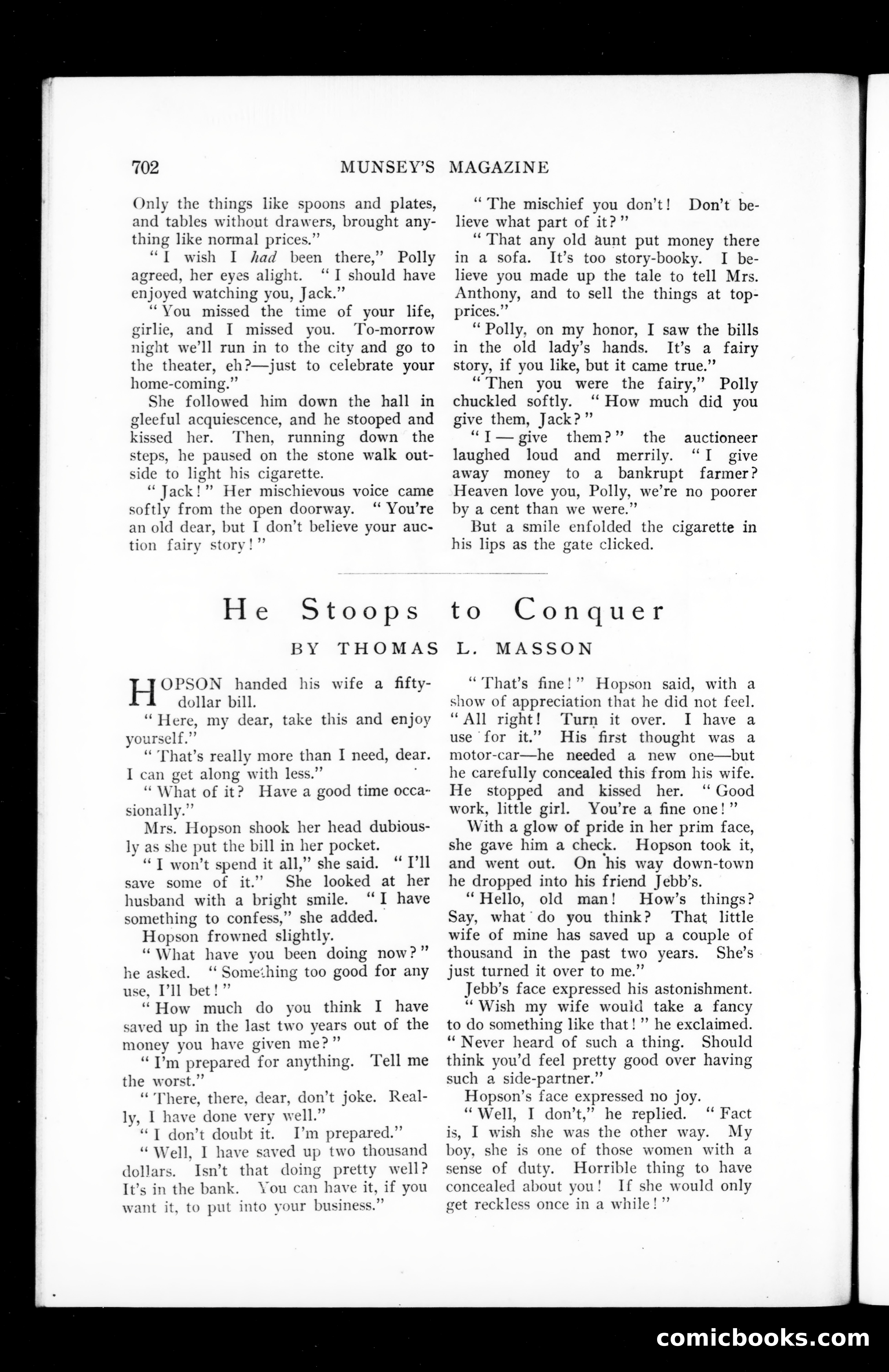 The Munsey Magazine, August 1909 — page 88 of 156