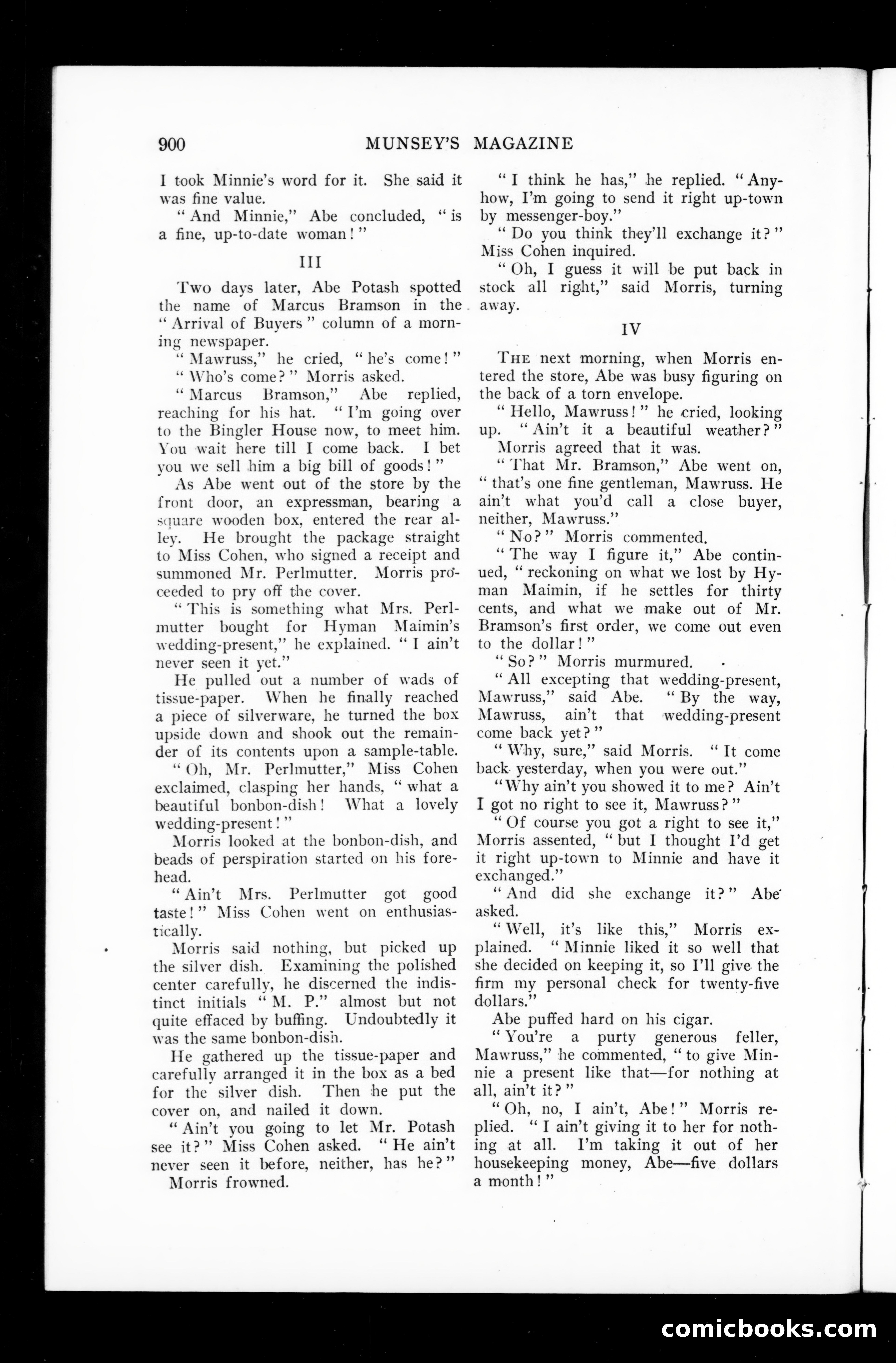 The Munsey Magazine, March 1910 — page 144 of 151