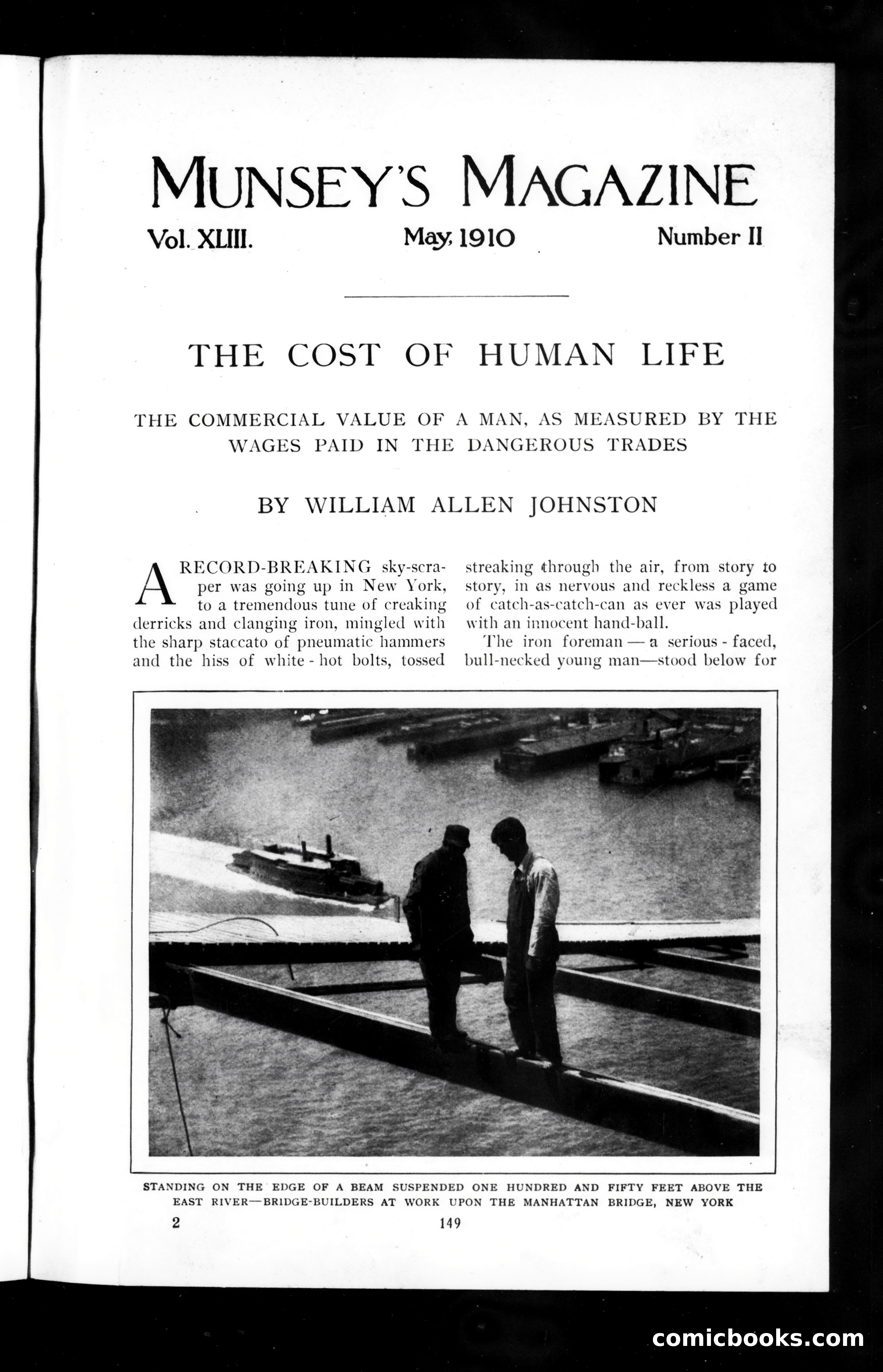 The Munsey Magazine, May 1909 — page 5 of 148