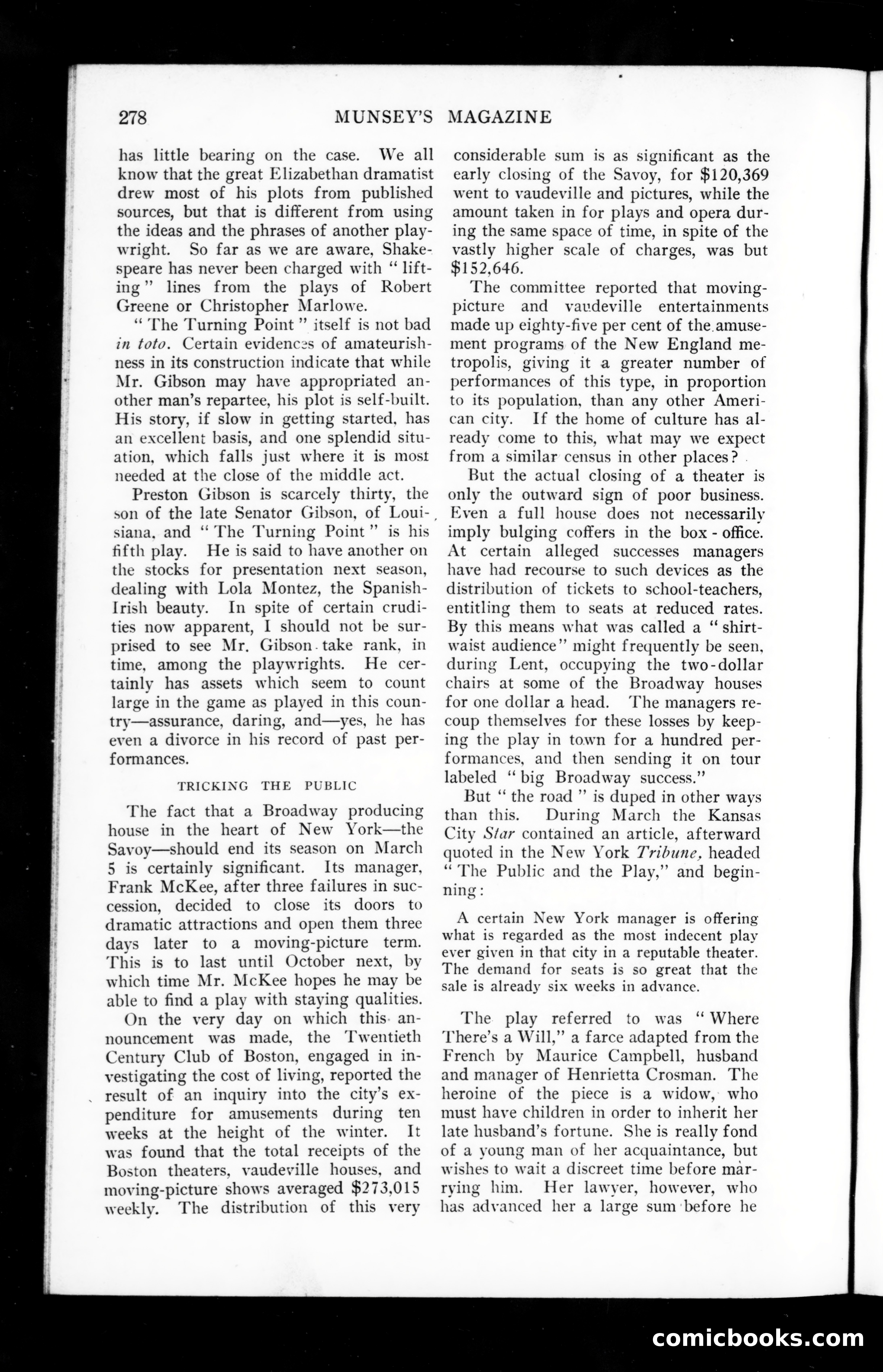 The Munsey Magazine, May 1909 — page 134 of 148