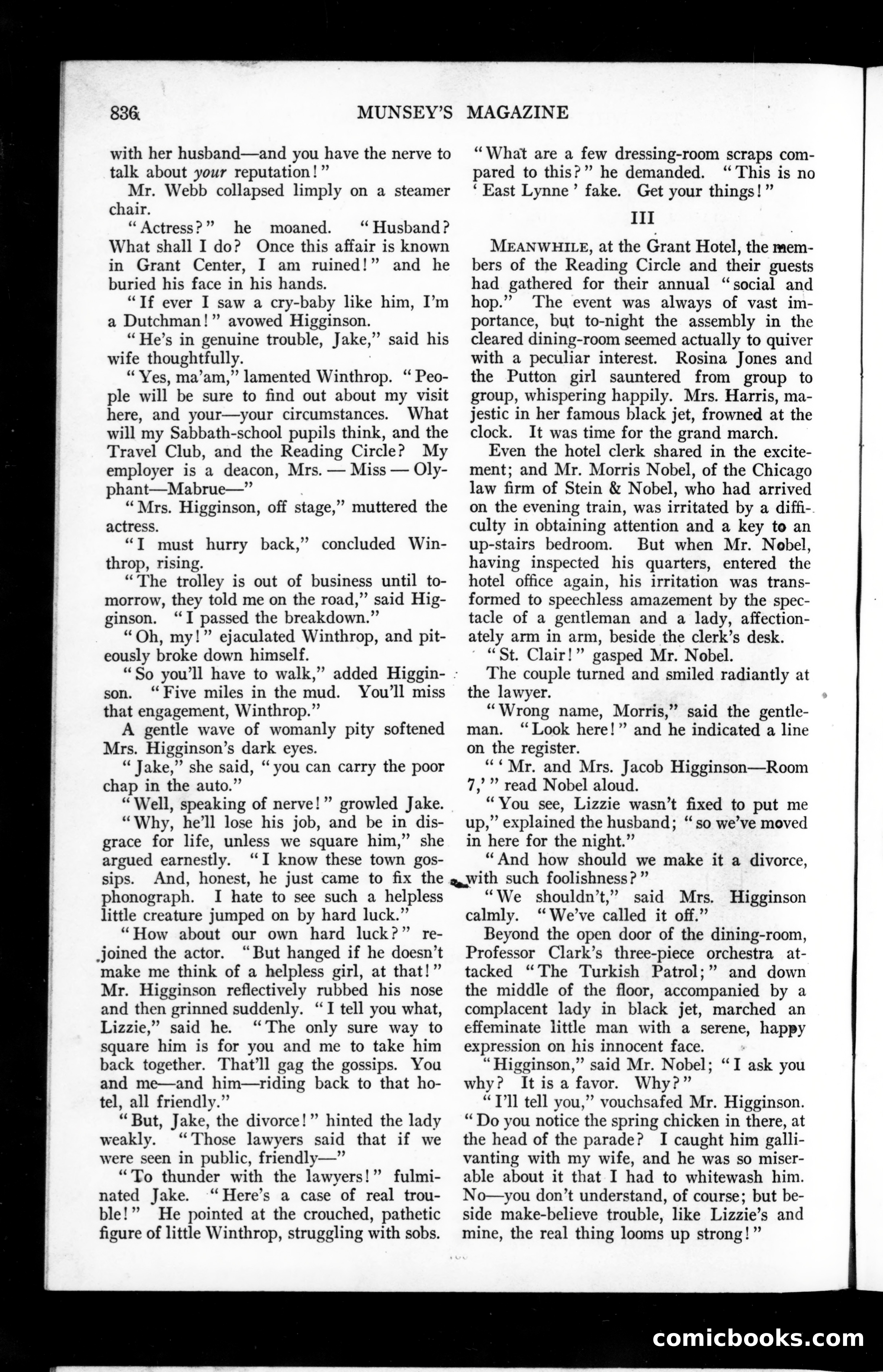 The Munsey Magazine, September 1910 — page 110 of 151