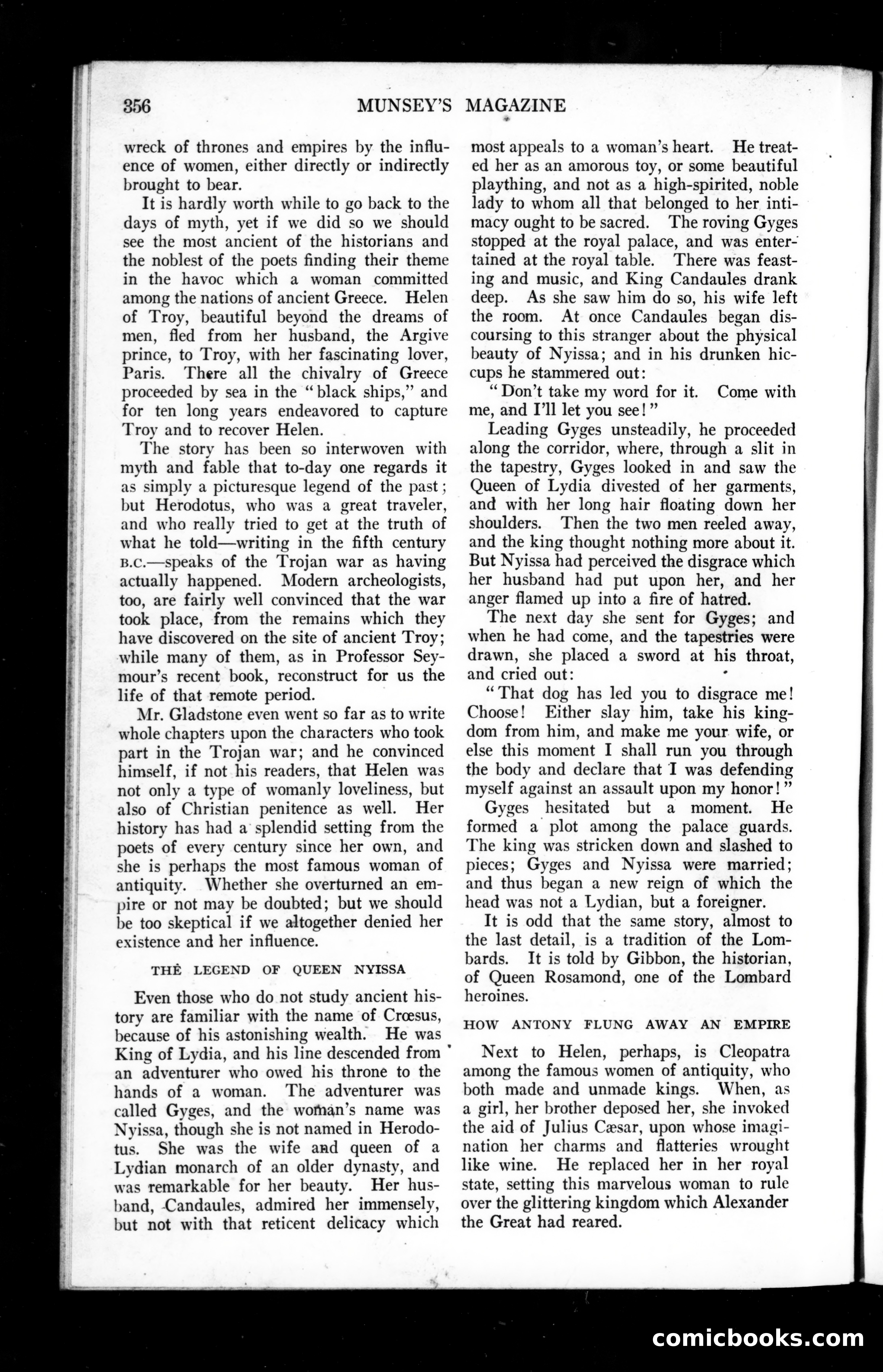 The Munsey Magazine Christmas Cover — page 64 of 152