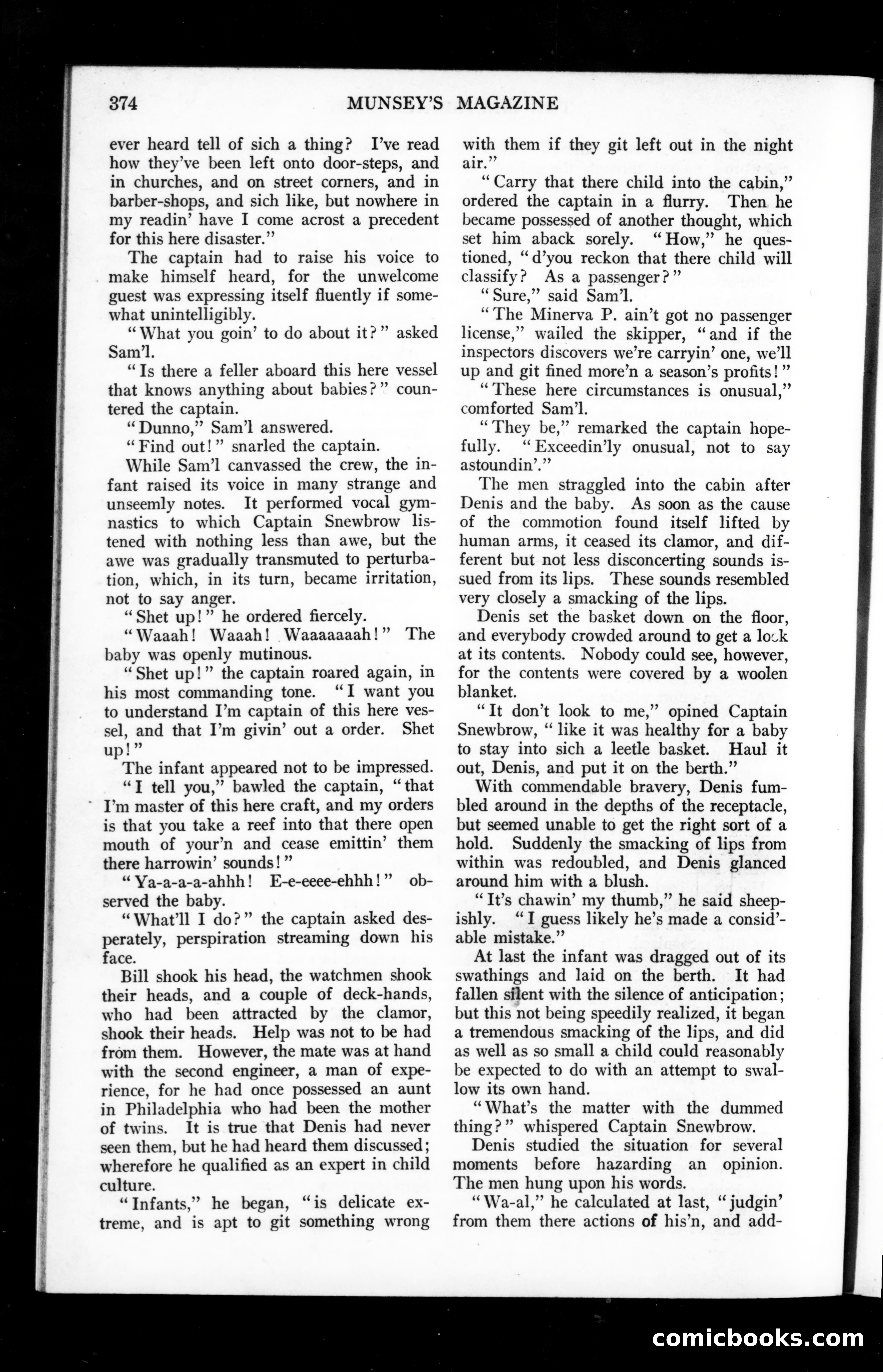 The Munsey Magazine Christmas Cover — page 82 of 152