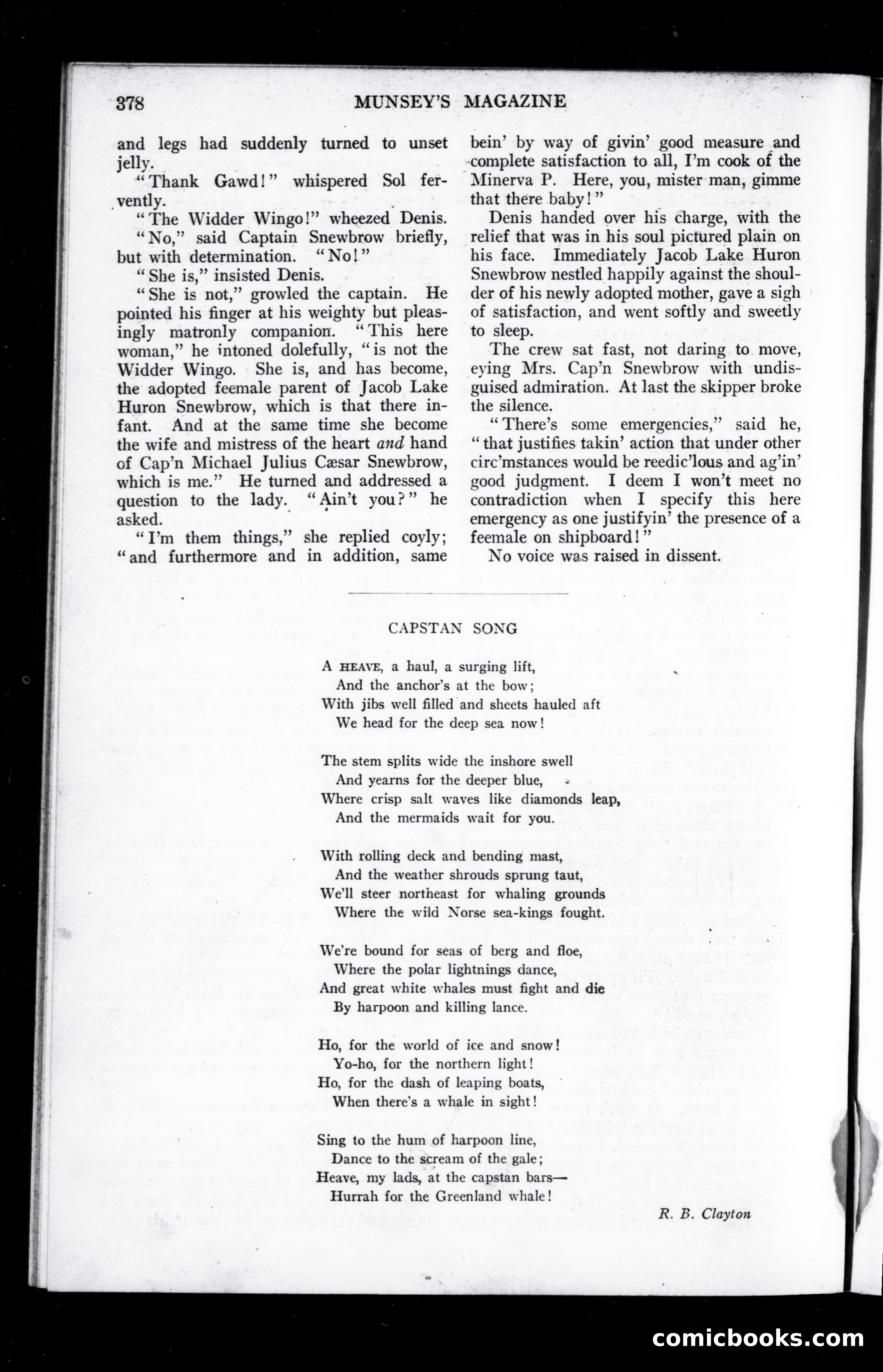 The Munsey Magazine Christmas Cover — page 86 of 152