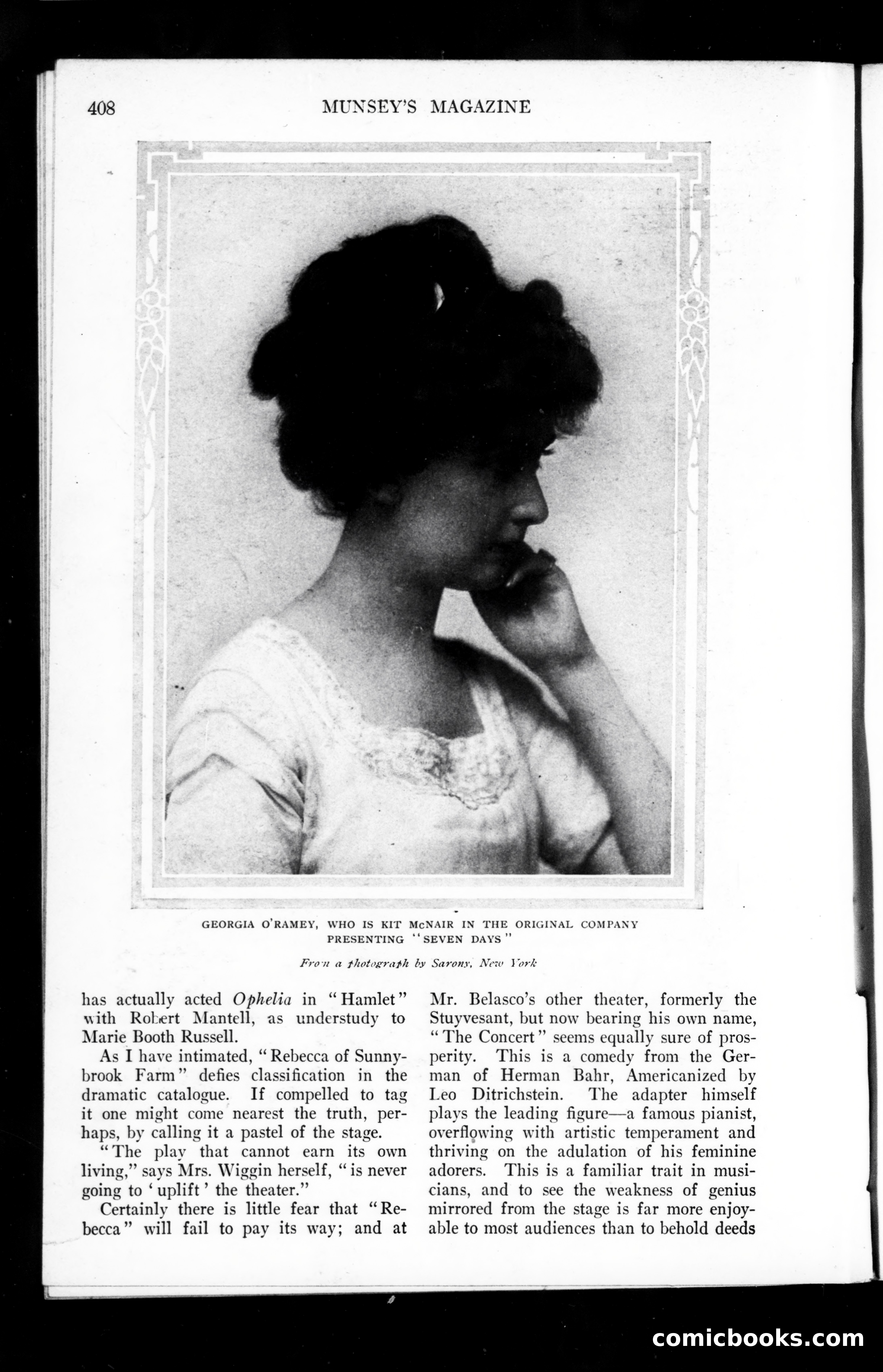 The Munsey Magazine Christmas Cover — page 116 of 152