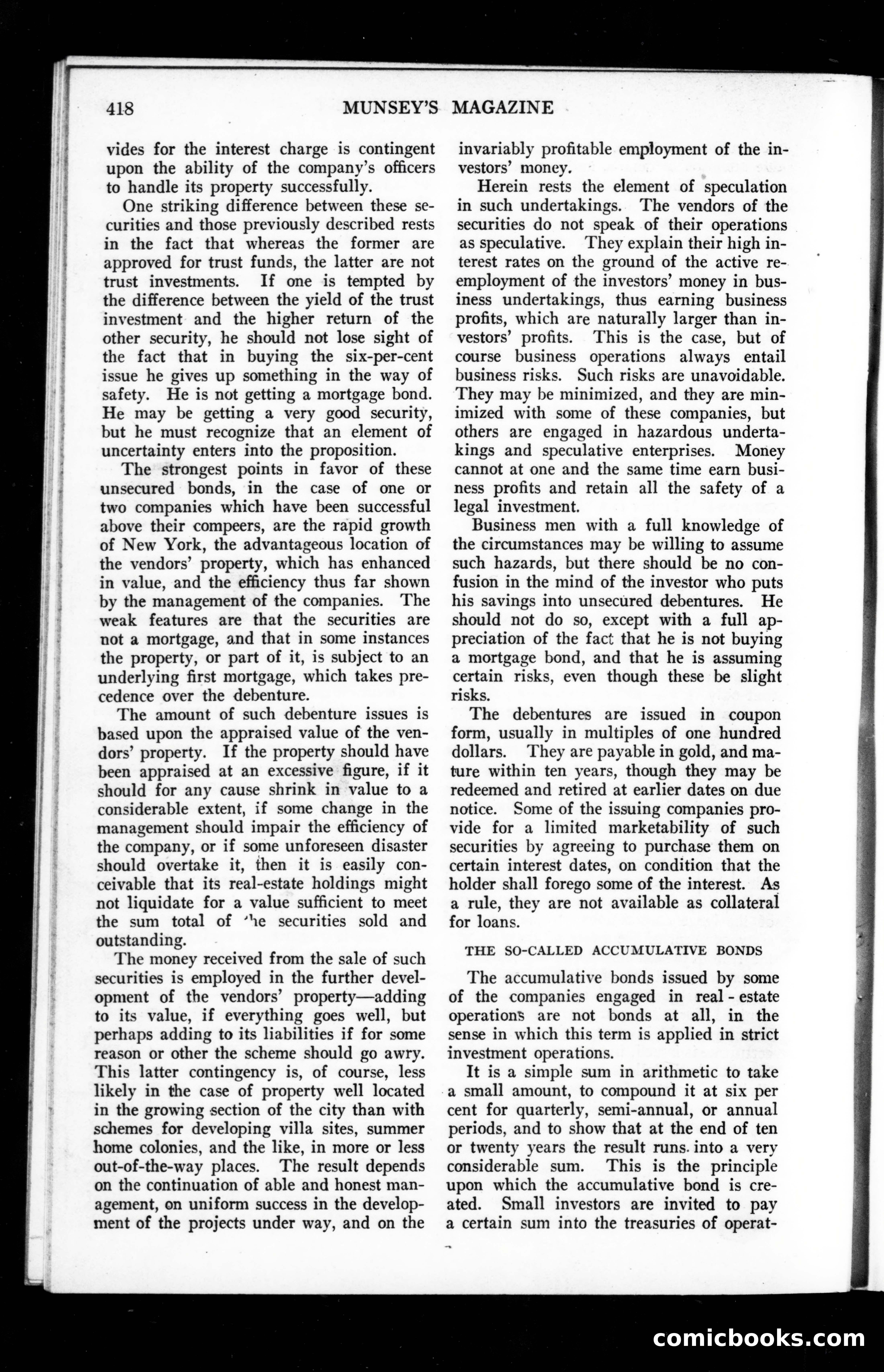 The Munsey Magazine Christmas Cover — page 126 of 152