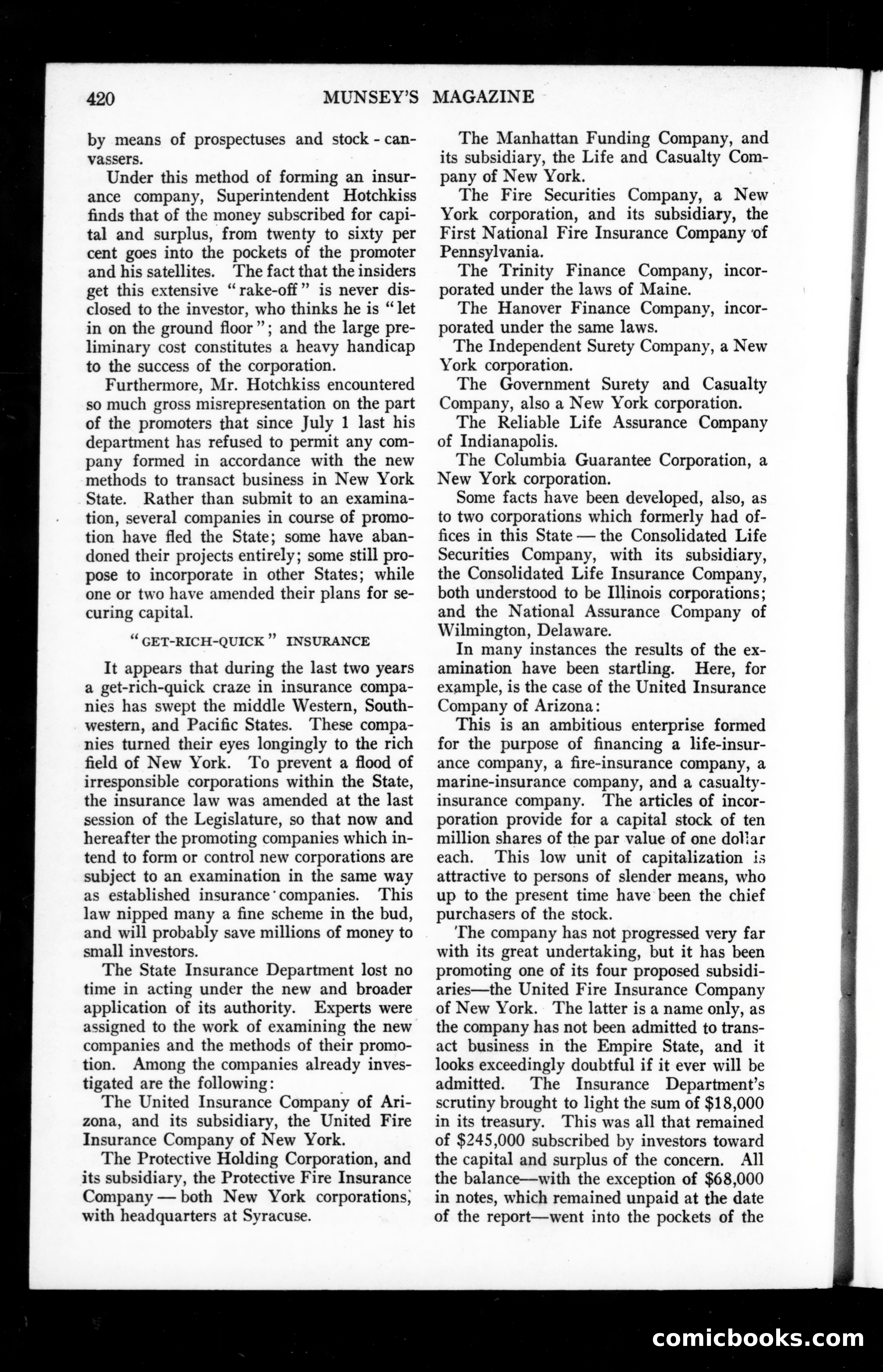The Munsey Magazine Christmas Cover — page 128 of 152