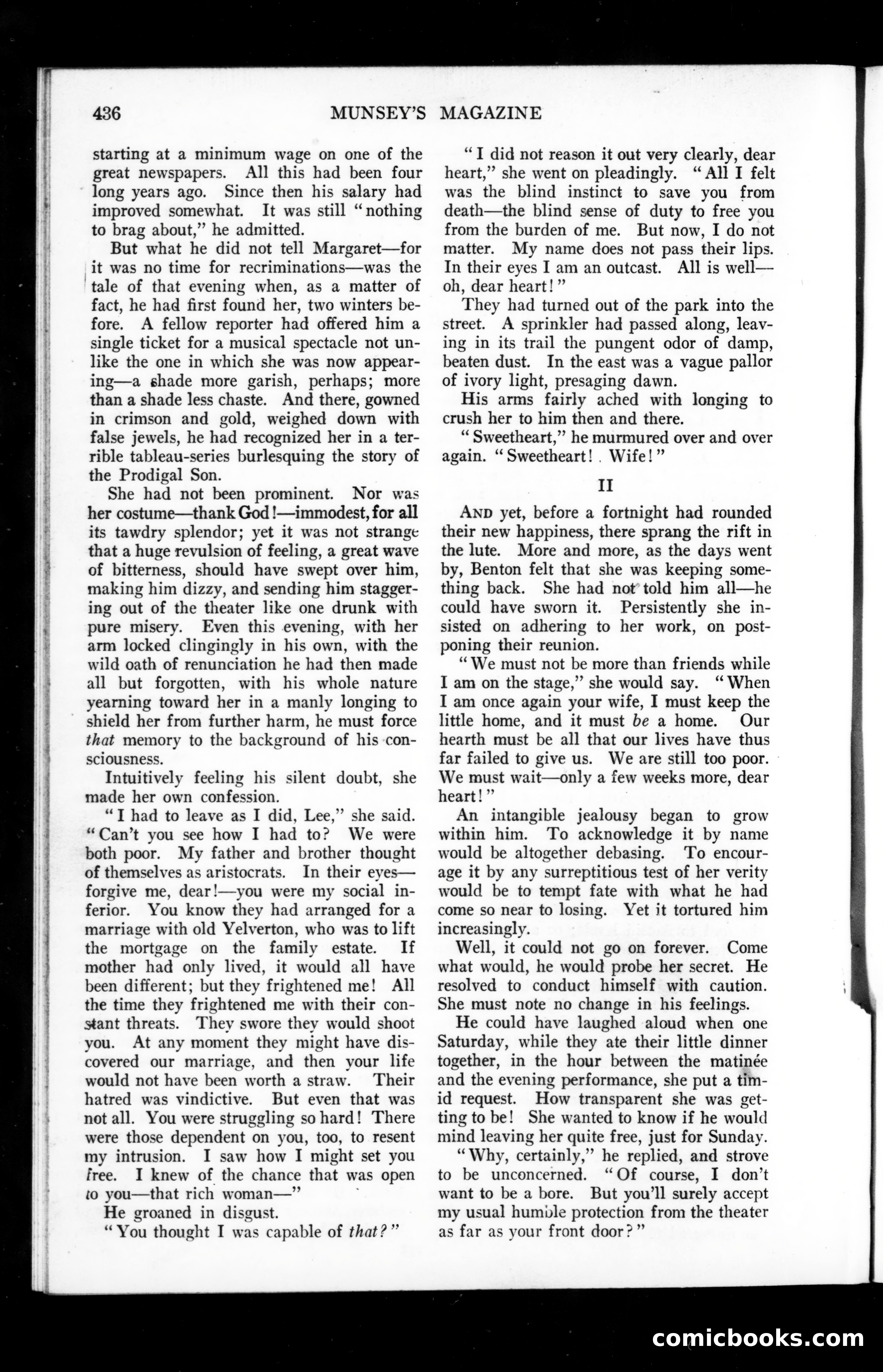 The Munsey Magazine Christmas Cover — page 144 of 152