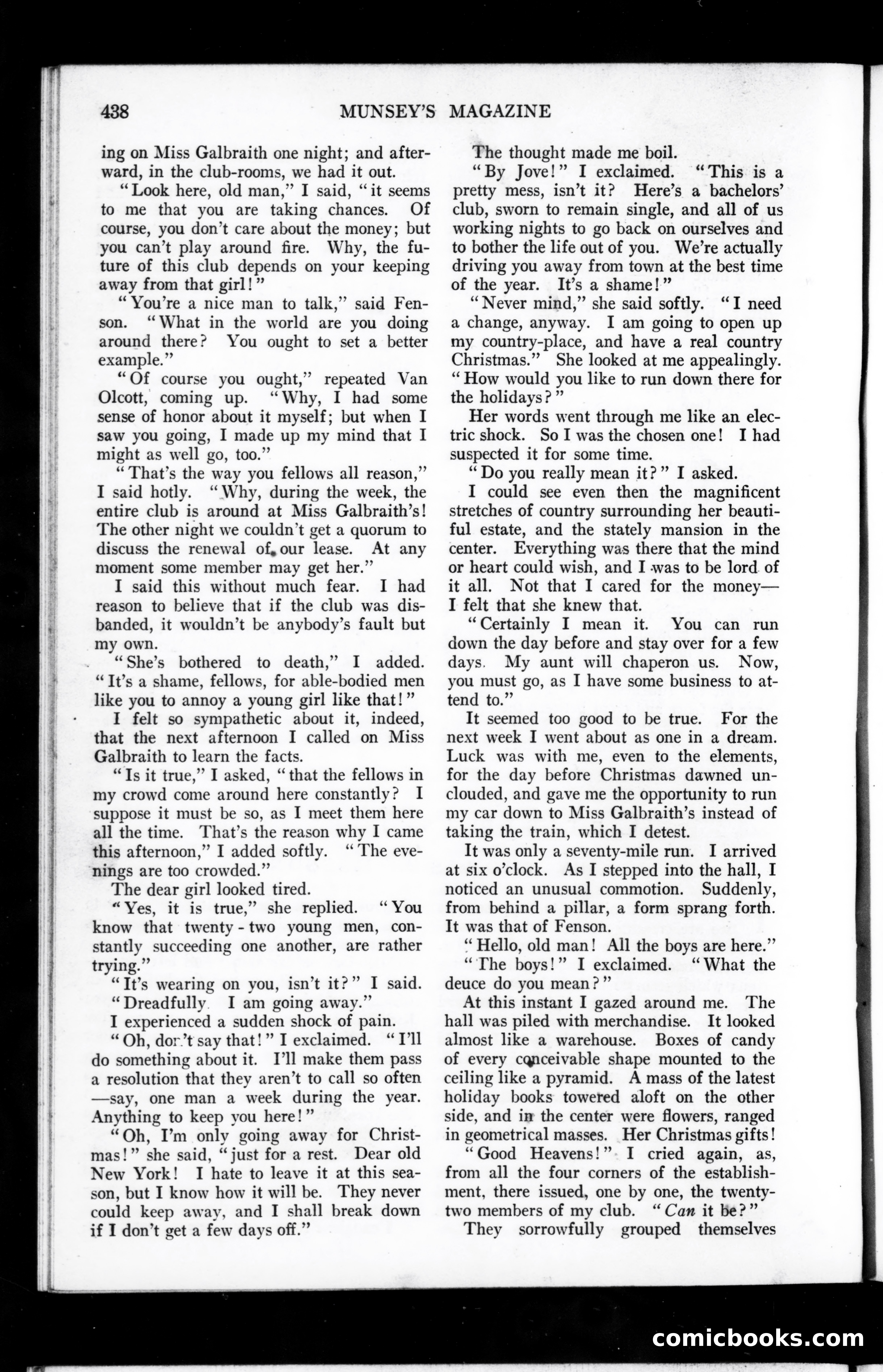 The Munsey Magazine Christmas Cover — page 146 of 152