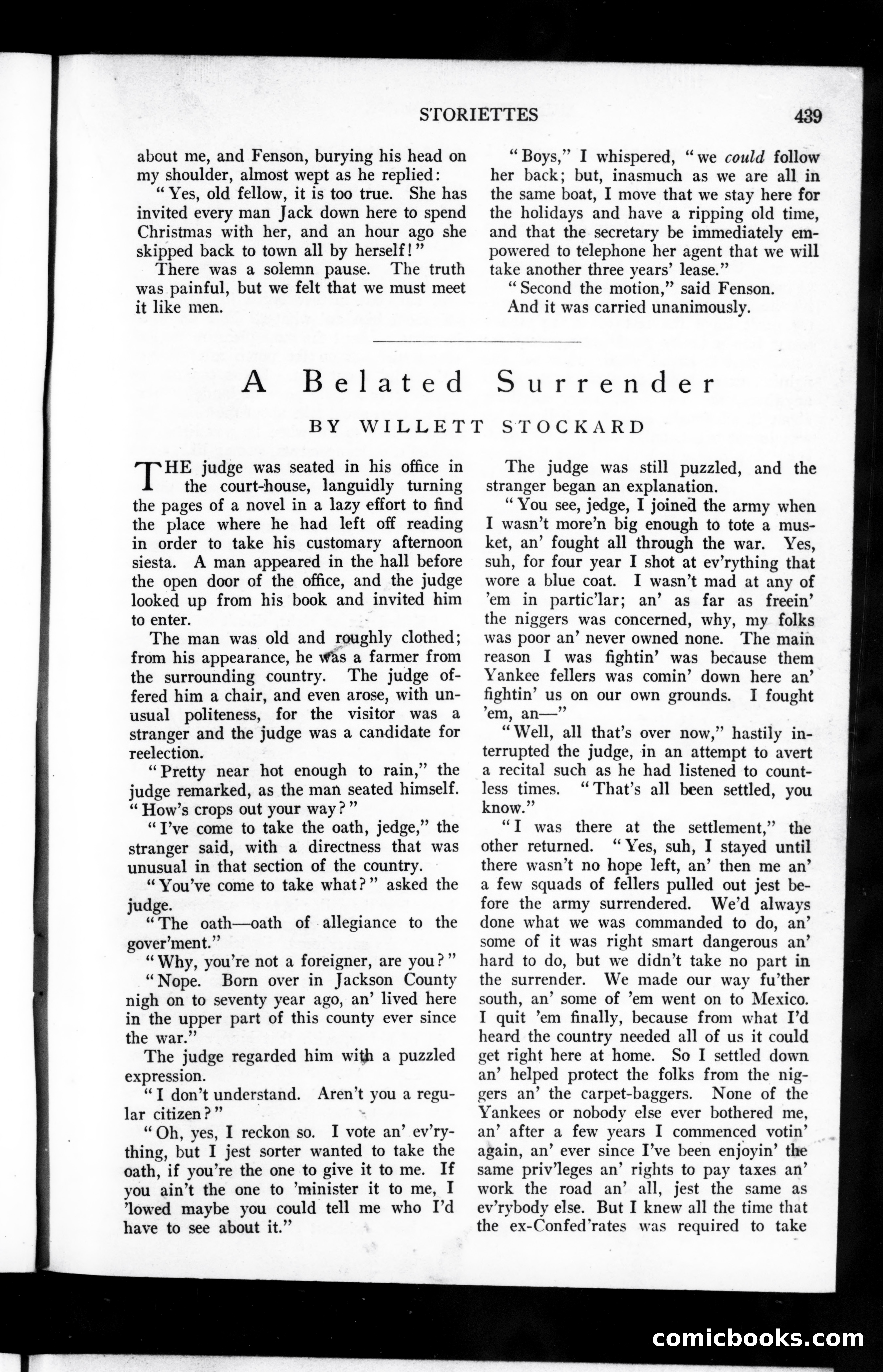 The Munsey Magazine Christmas Cover — page 147 of 152