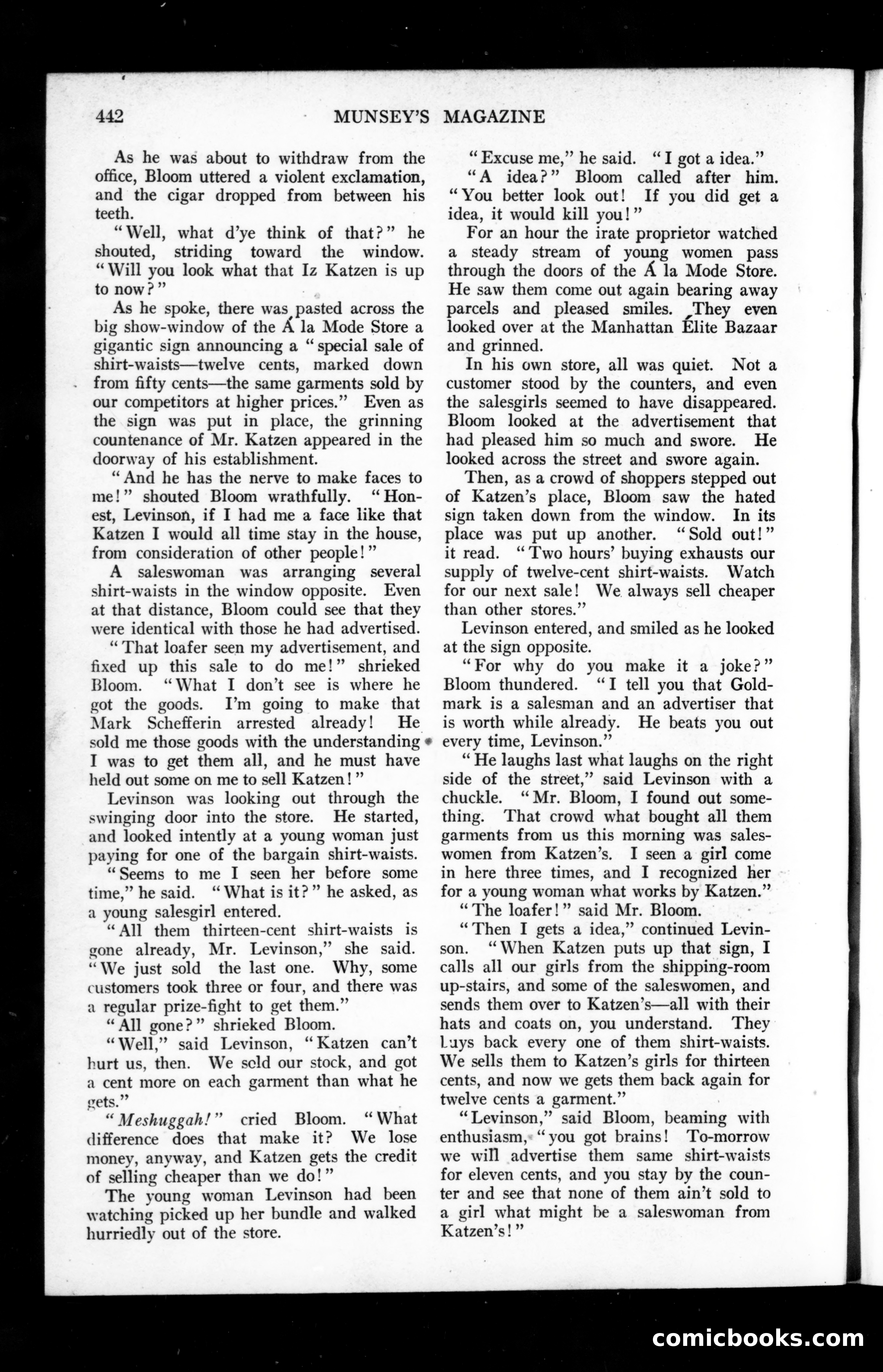 The Munsey Magazine Christmas Cover — page 150 of 152