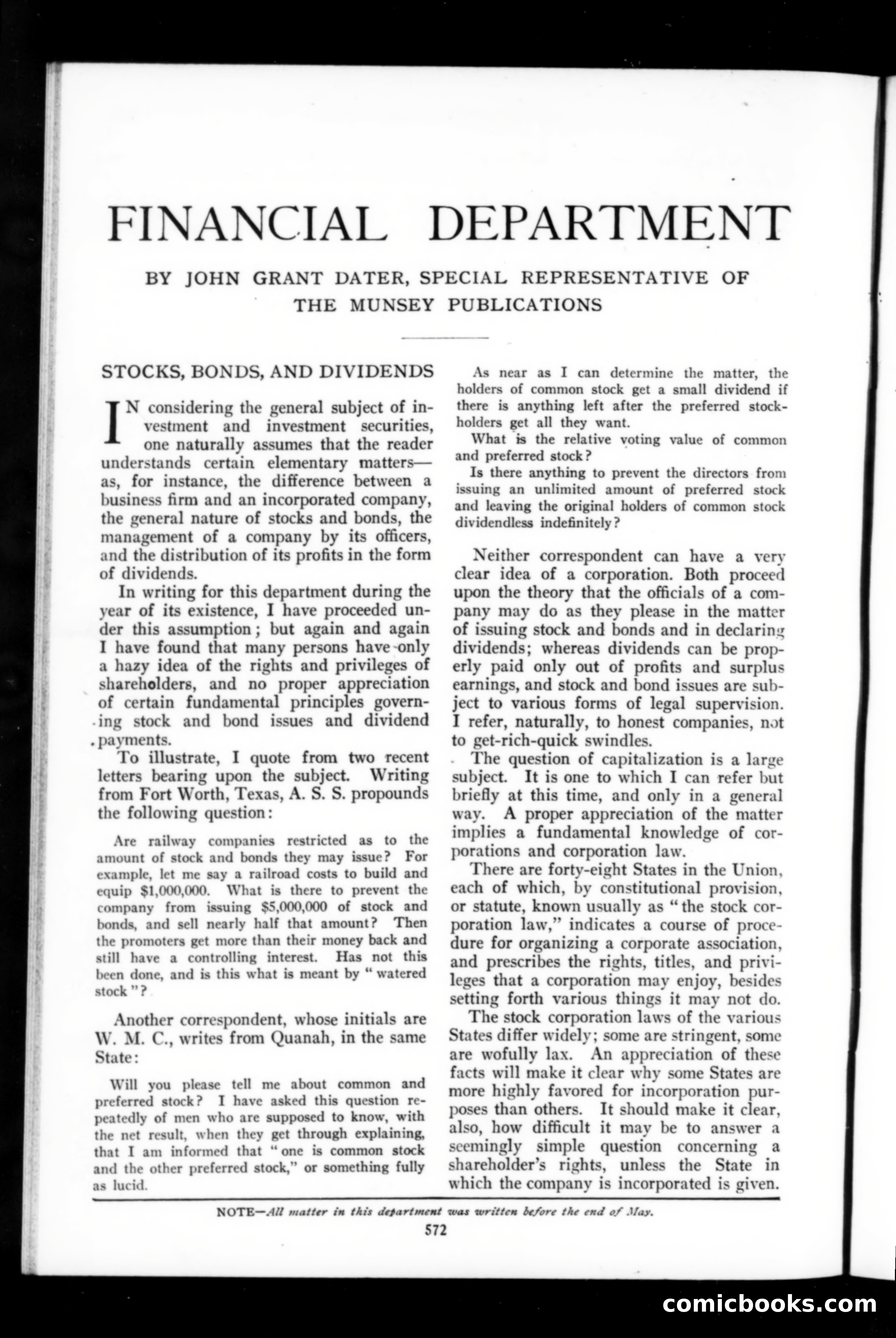 The Munsey, July 1911 — page 132 of 150