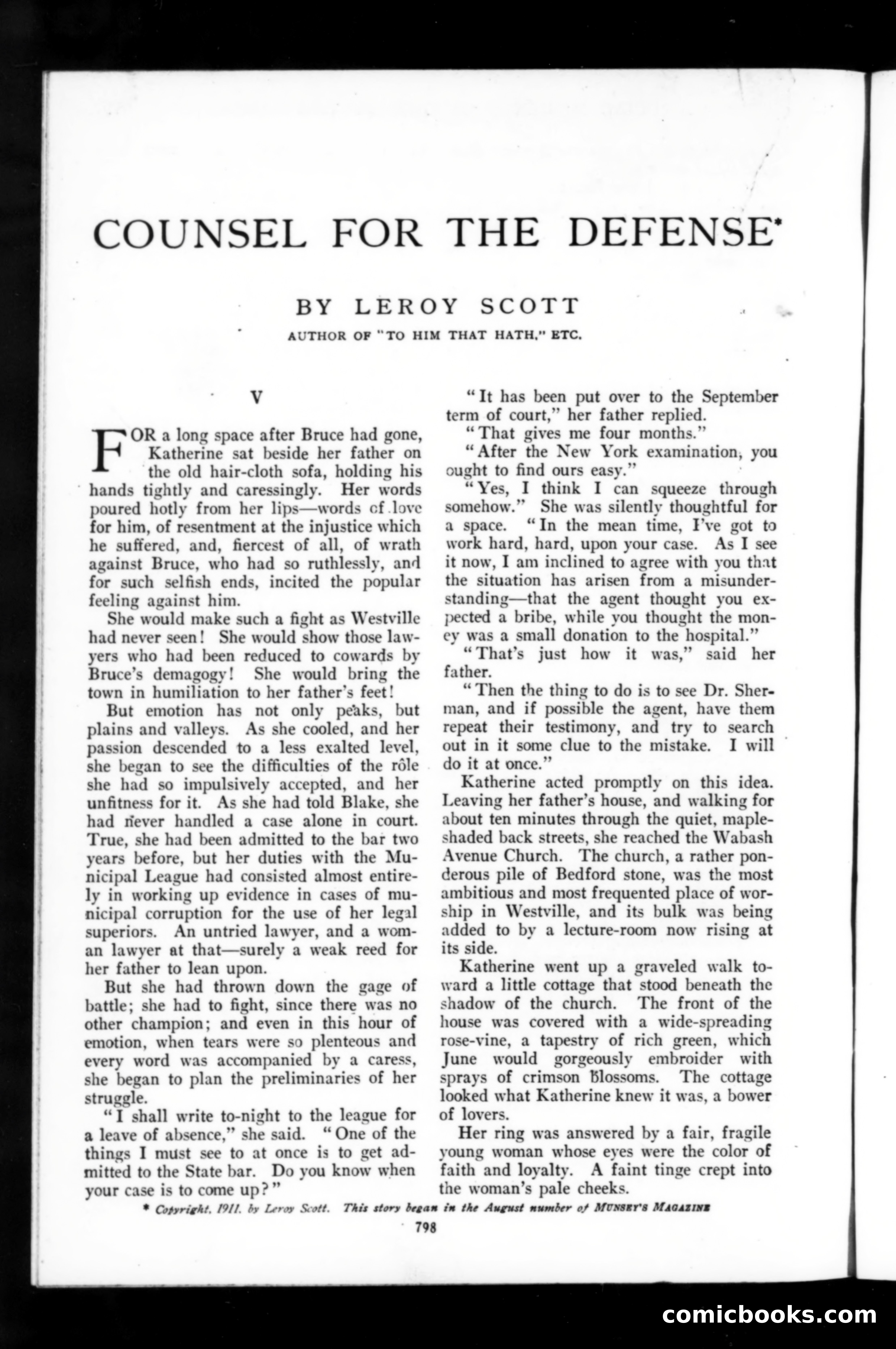 The Munsey, September 1911 — page 62 of 149