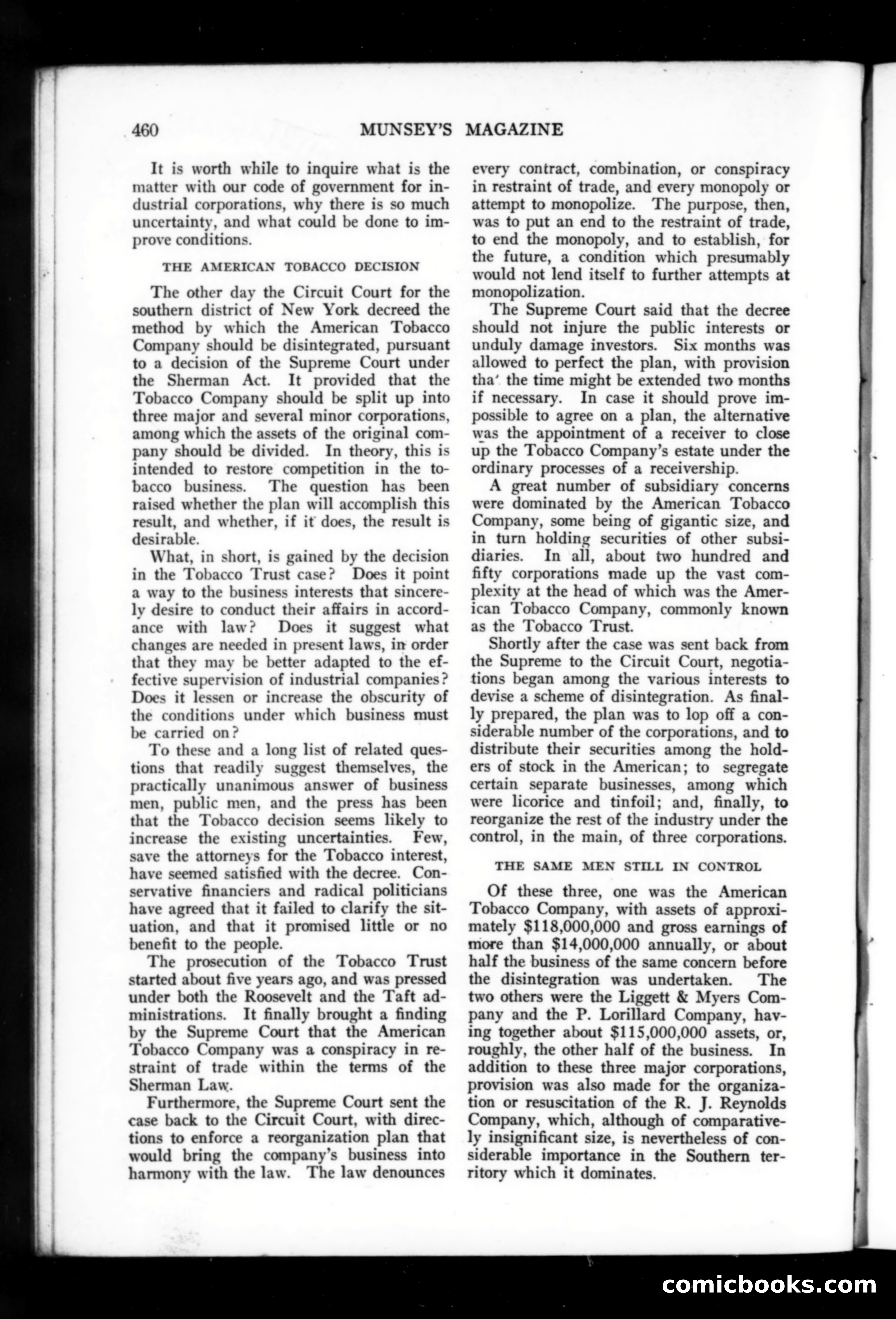 Munsey's Magazine, January 1912 — page 2 of 157