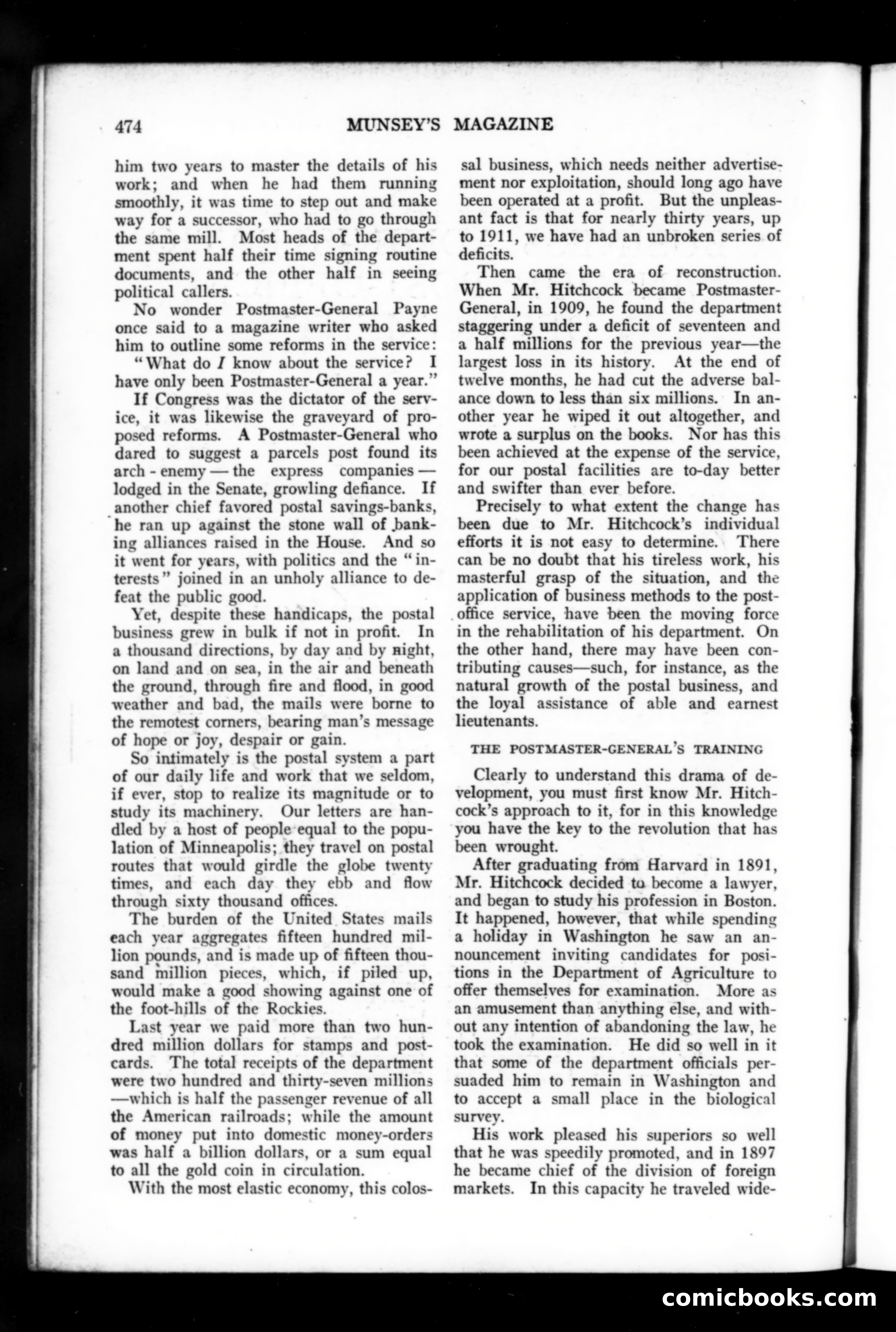 Munsey's Magazine, January 1912 — page 16 of 157
