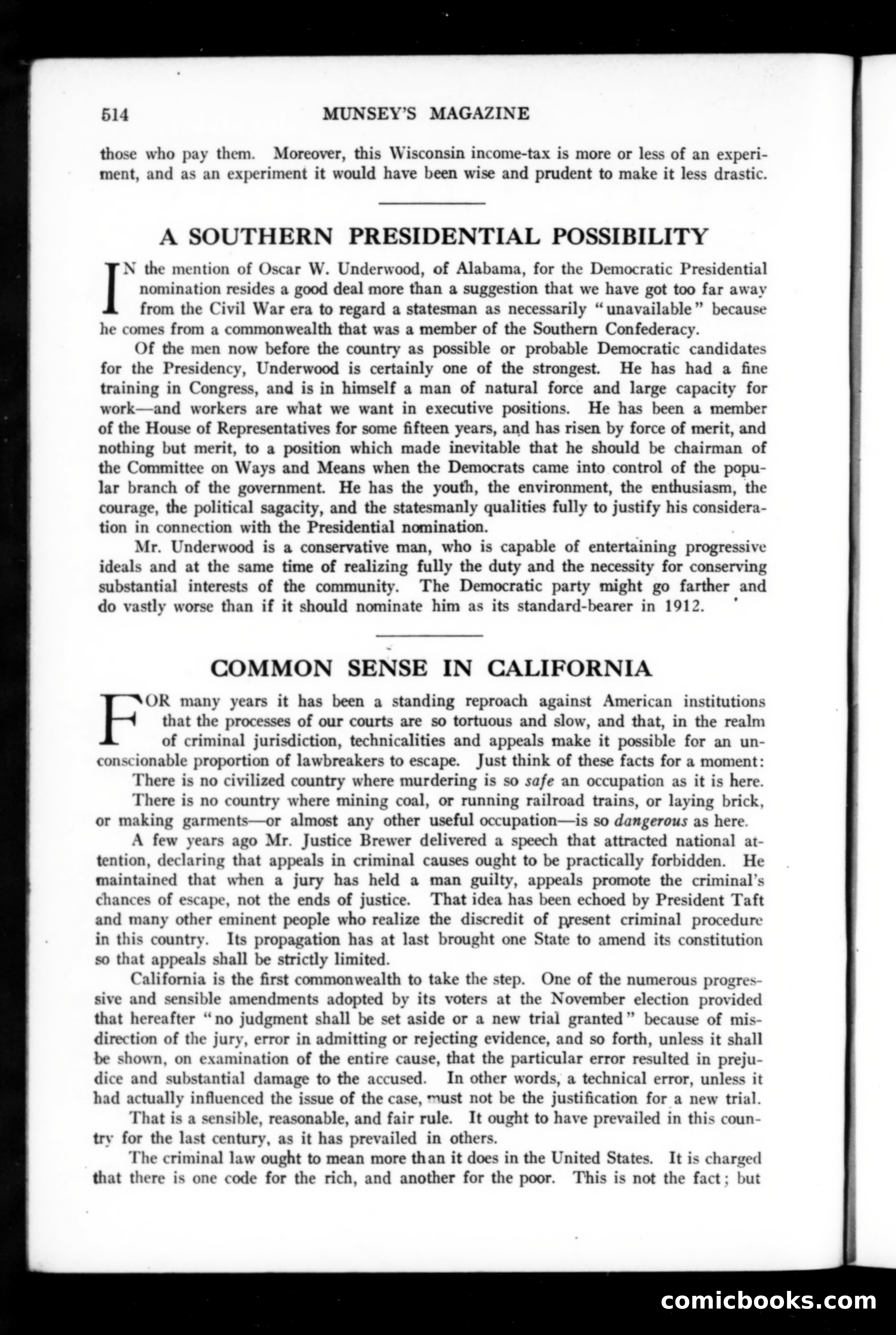 Munsey's Magazine, January 1912 — page 56 of 157