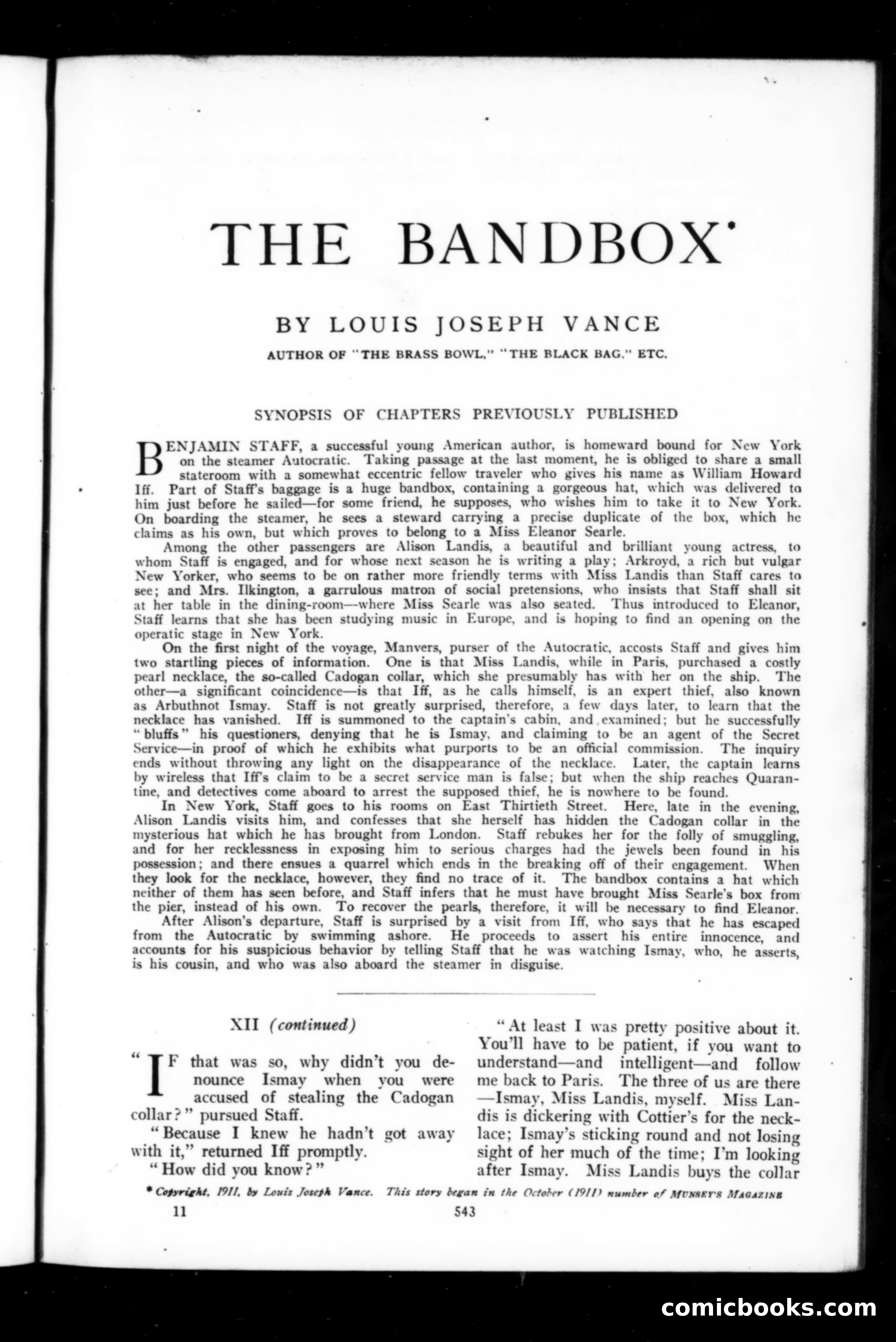 Munsey's Magazine, January 1912 — page 85 of 157