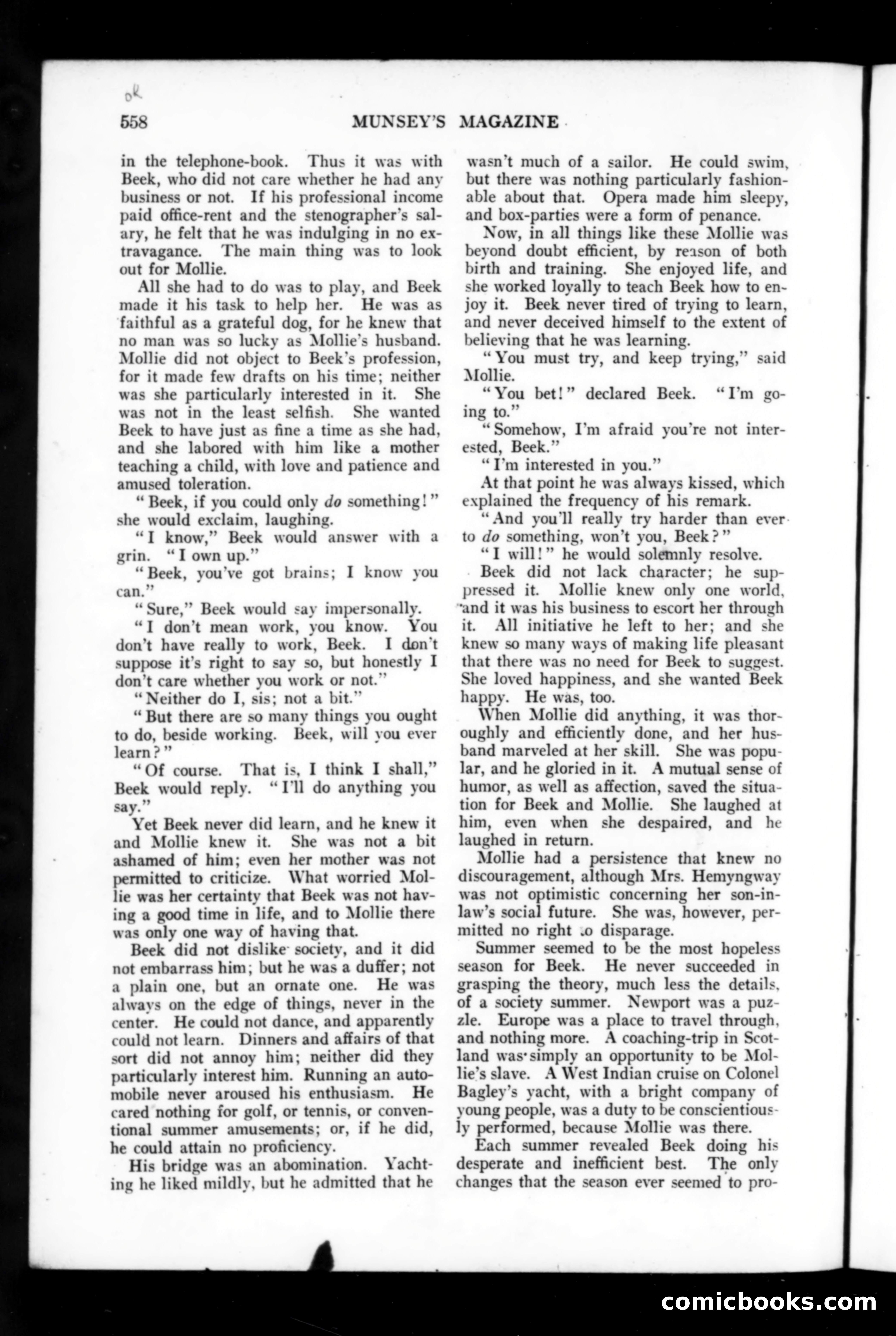 Munsey's Magazine, January 1912 — page 100 of 157