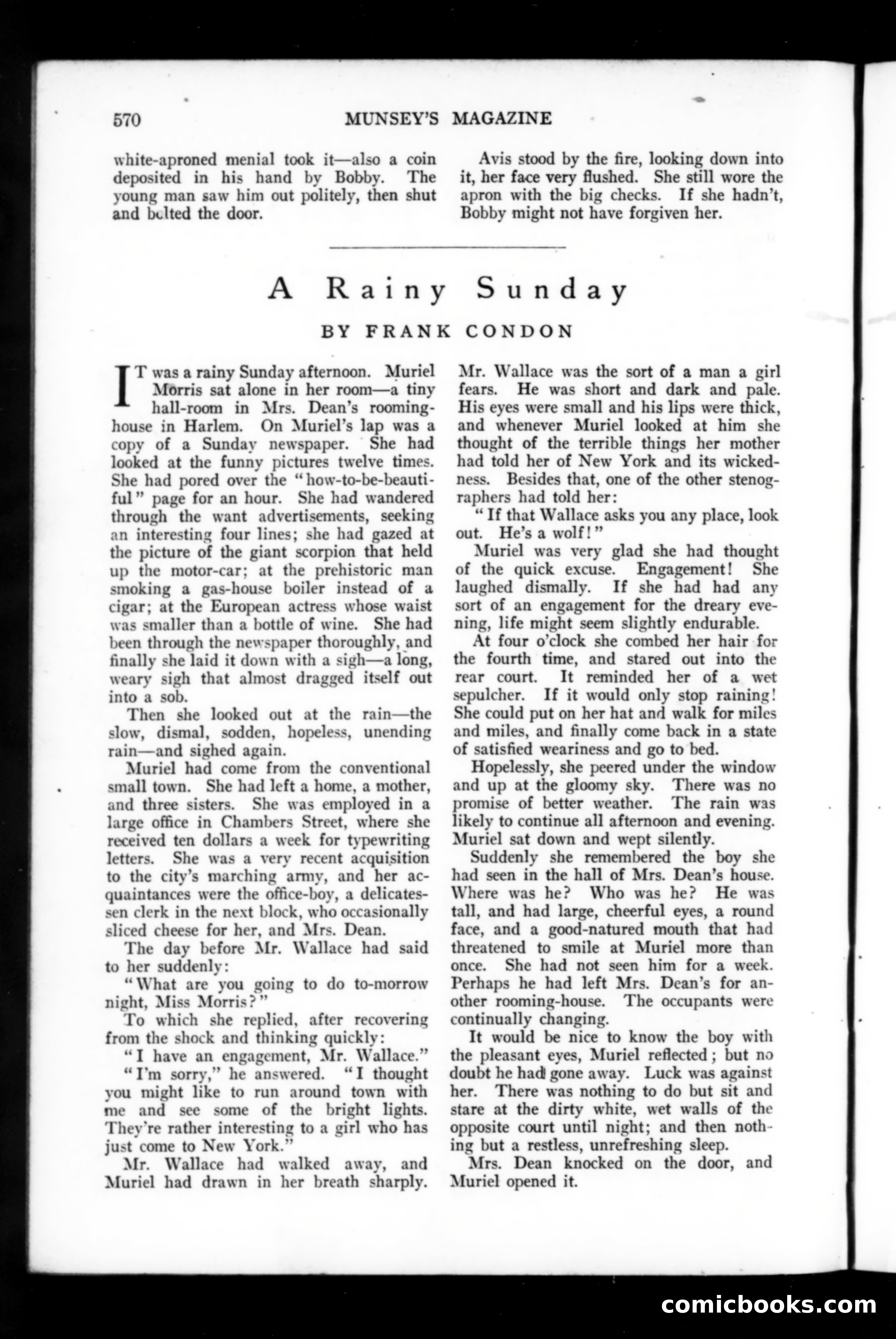 Munsey's Magazine, January 1912 — page 110 of 157