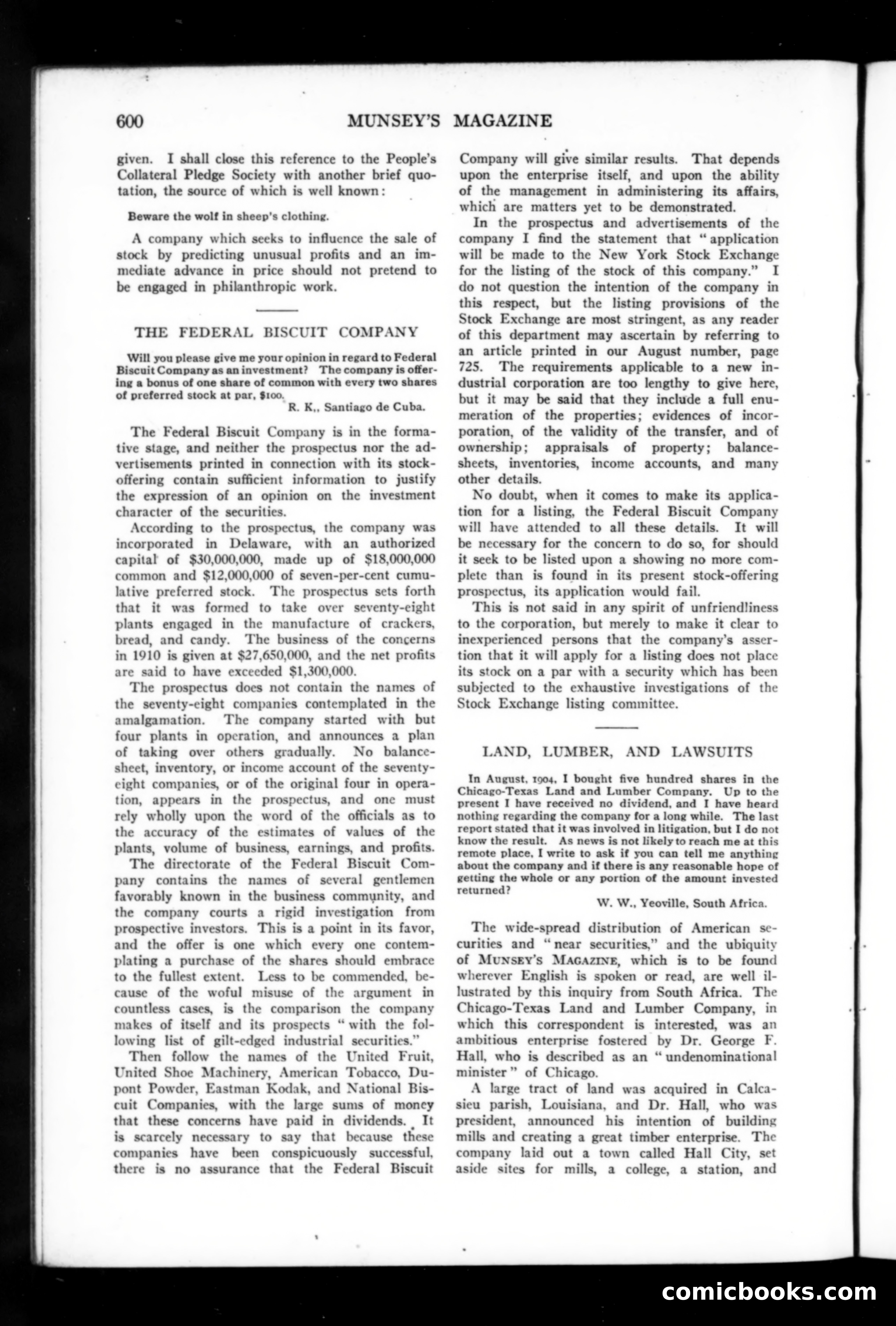 Munsey's Magazine, January 1912 — page 140 of 157
