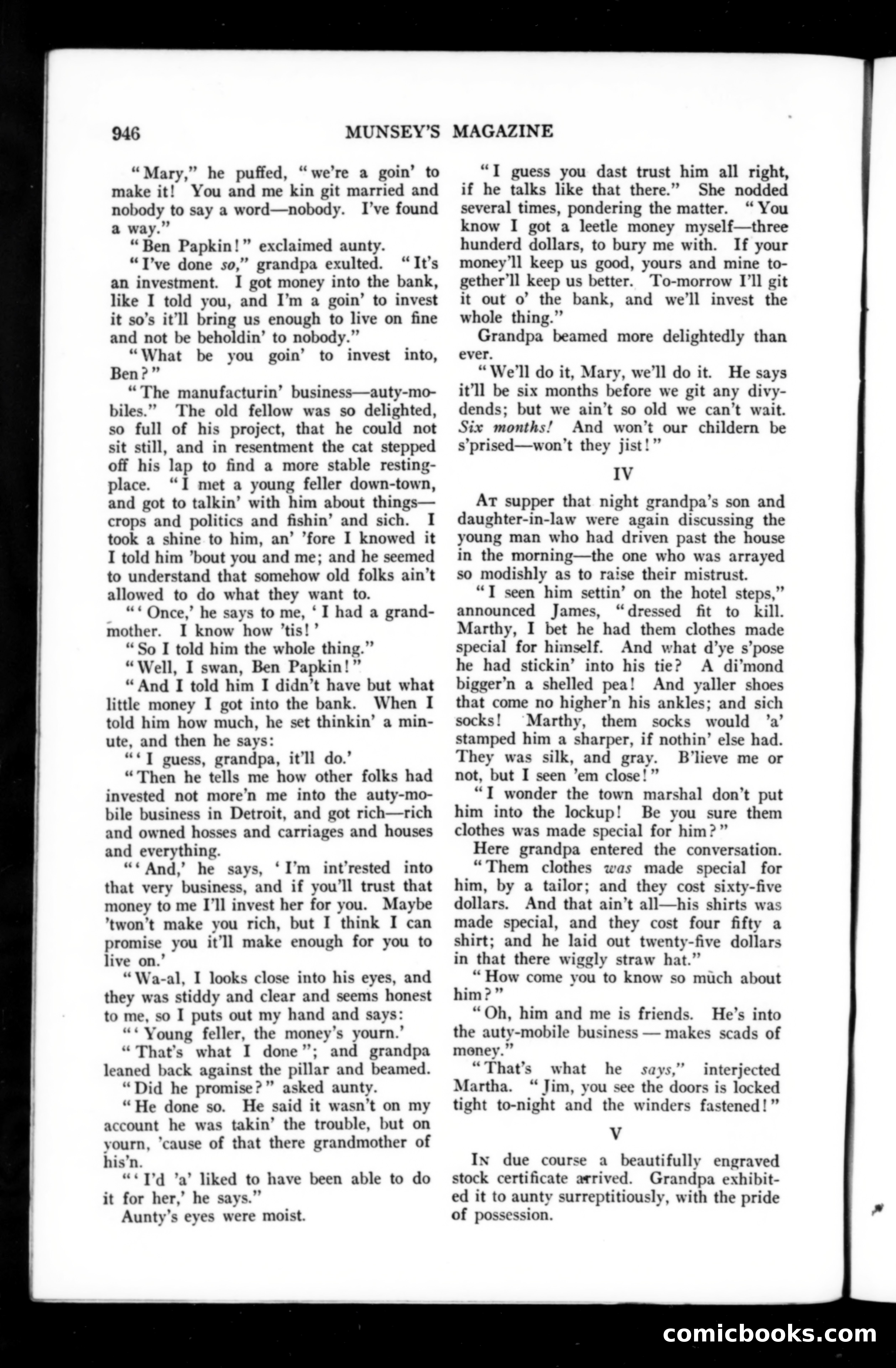 Munsey's Magazine, September 1915 — page 14 of 185