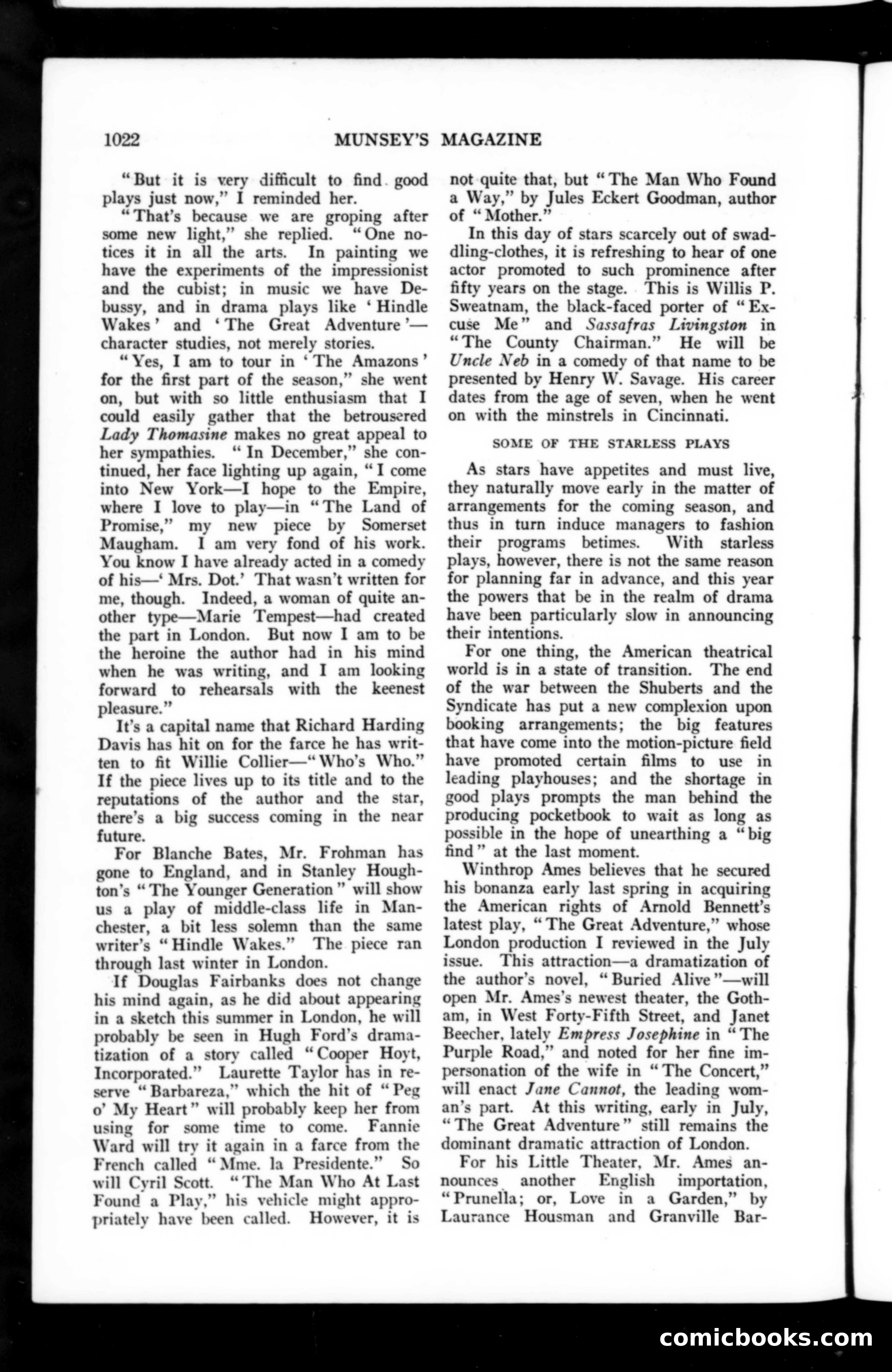 Munsey's Magazine, September 1915 — page 90 of 185