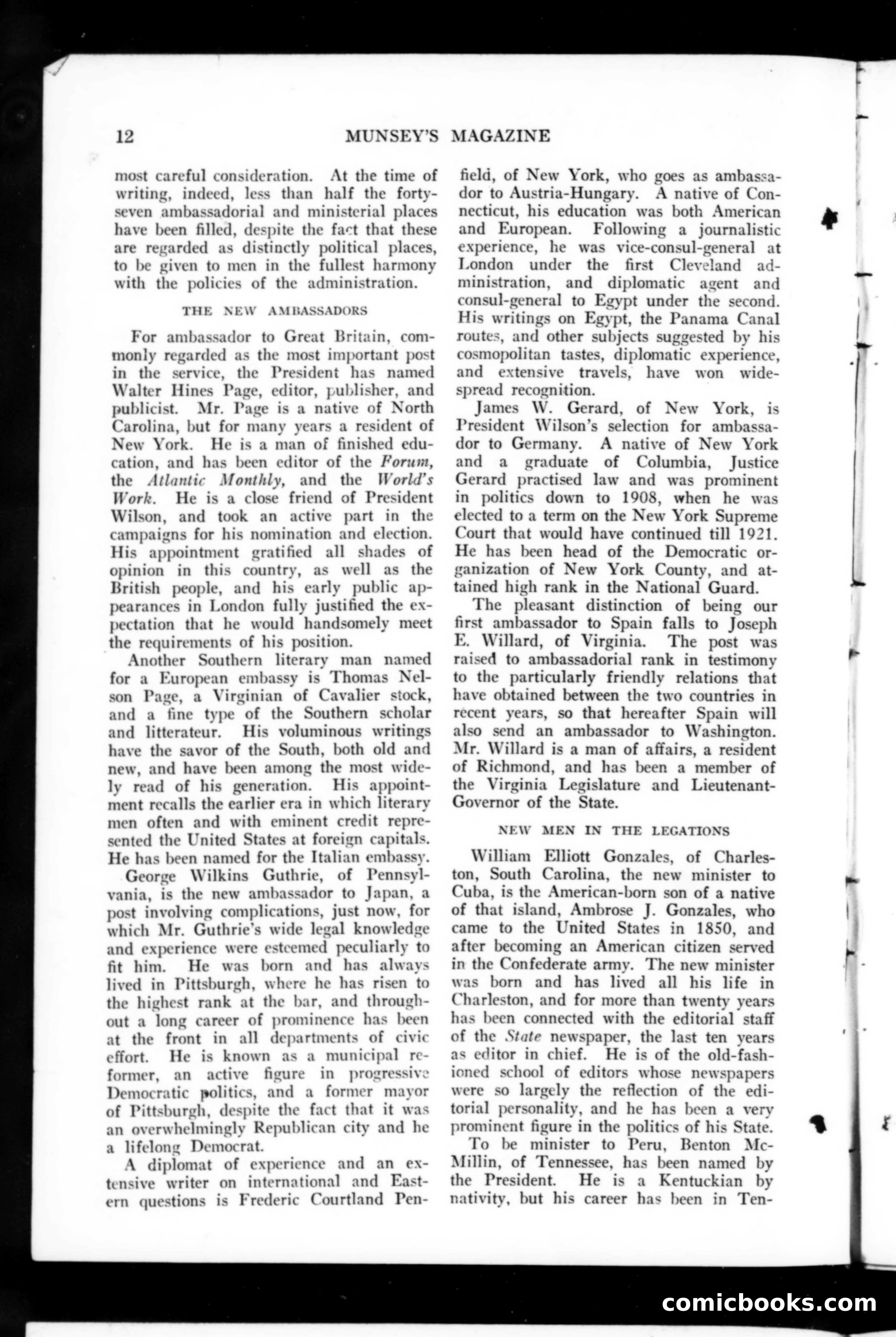 Munsey's Magazine, October 1913 — page 10 of 202