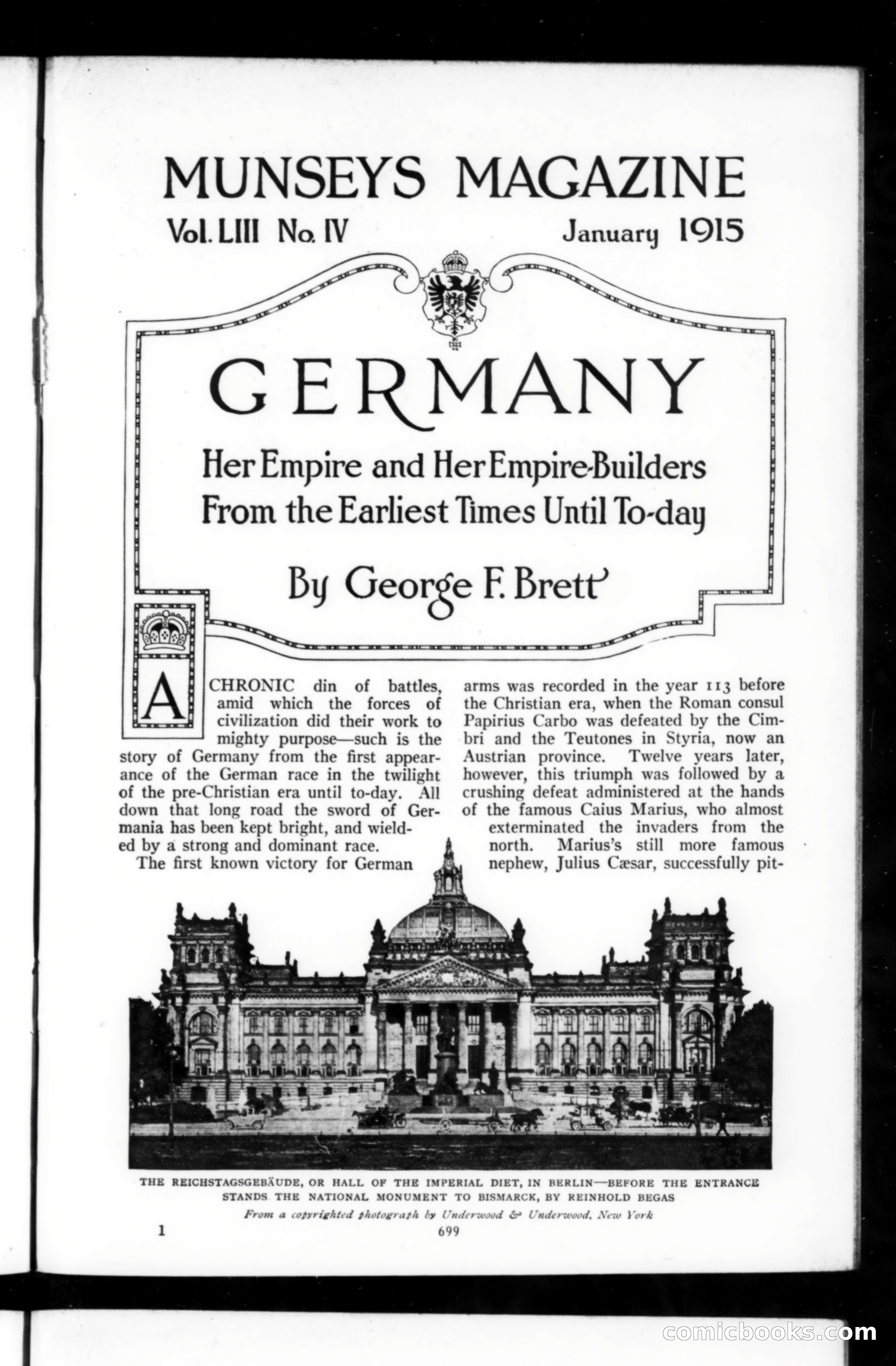 Munsey's Magazine, Vol. 53, No. 4 — page 1 of 209