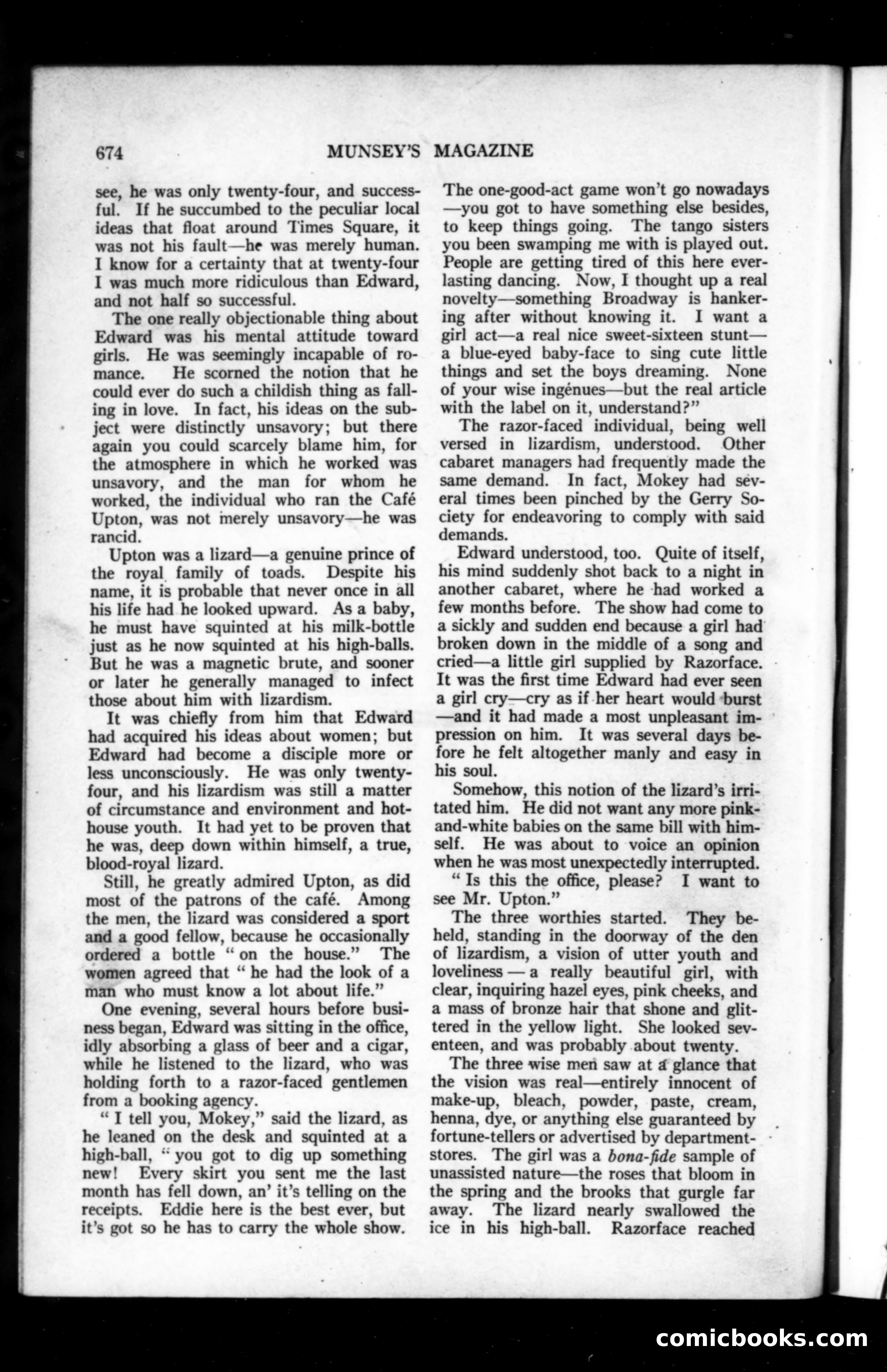 Munsey's Magazine, September 1915 — page 66 of 193
